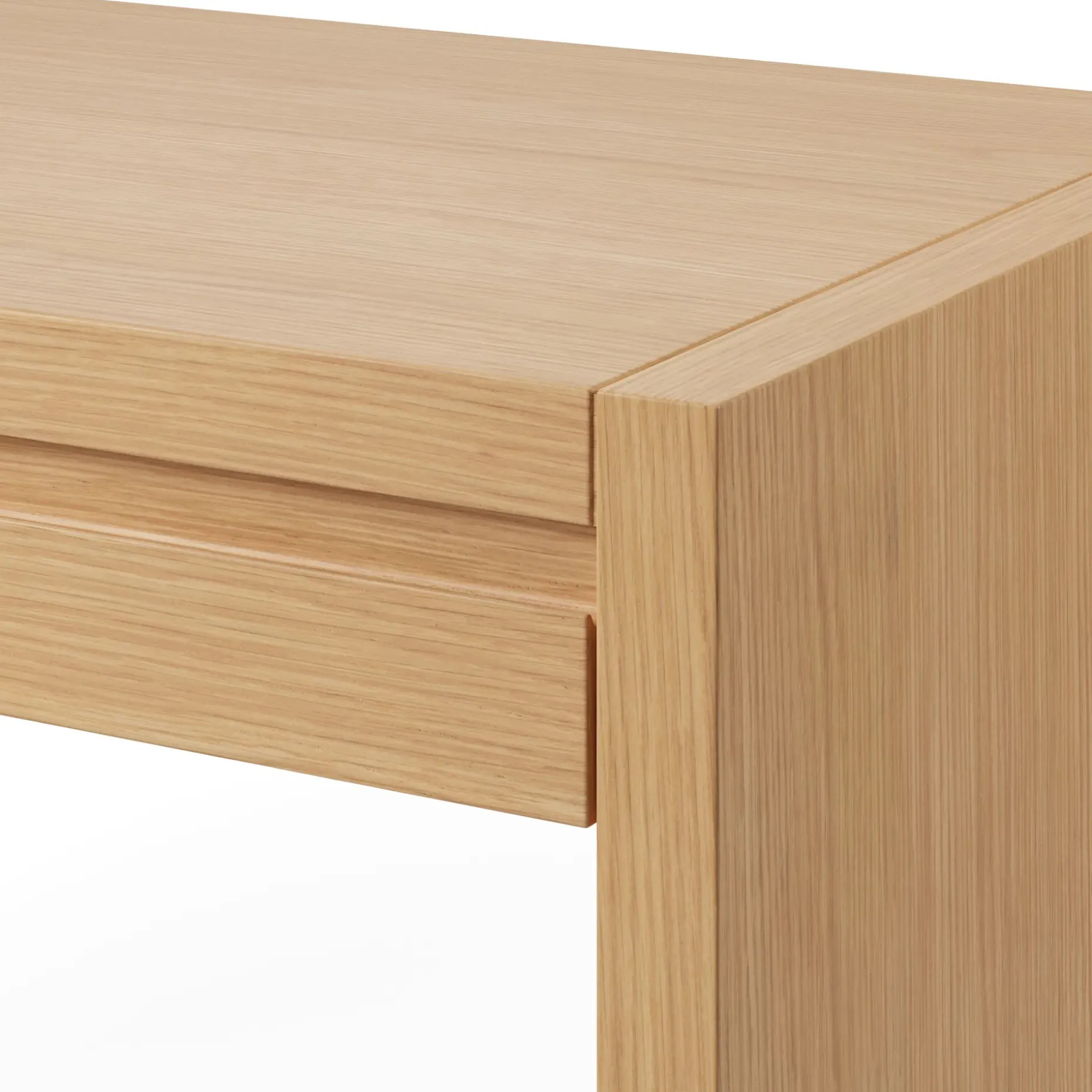 Leif 50" Modular Desk - White Oak