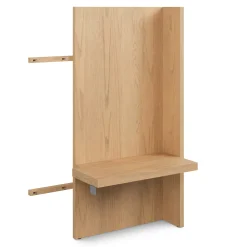 Leif Nightstand Extension Set - White Oak