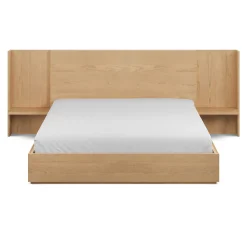 Leif Nightstand Extension Set - White Oak