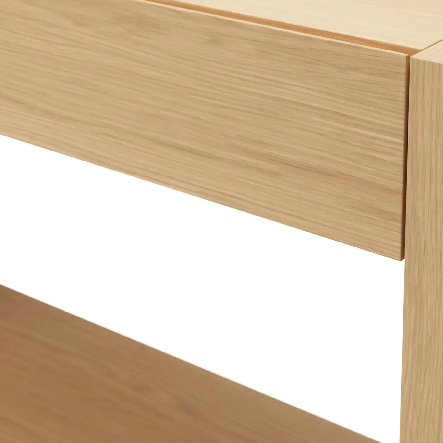 Leif 37" Storage Console - White Oak