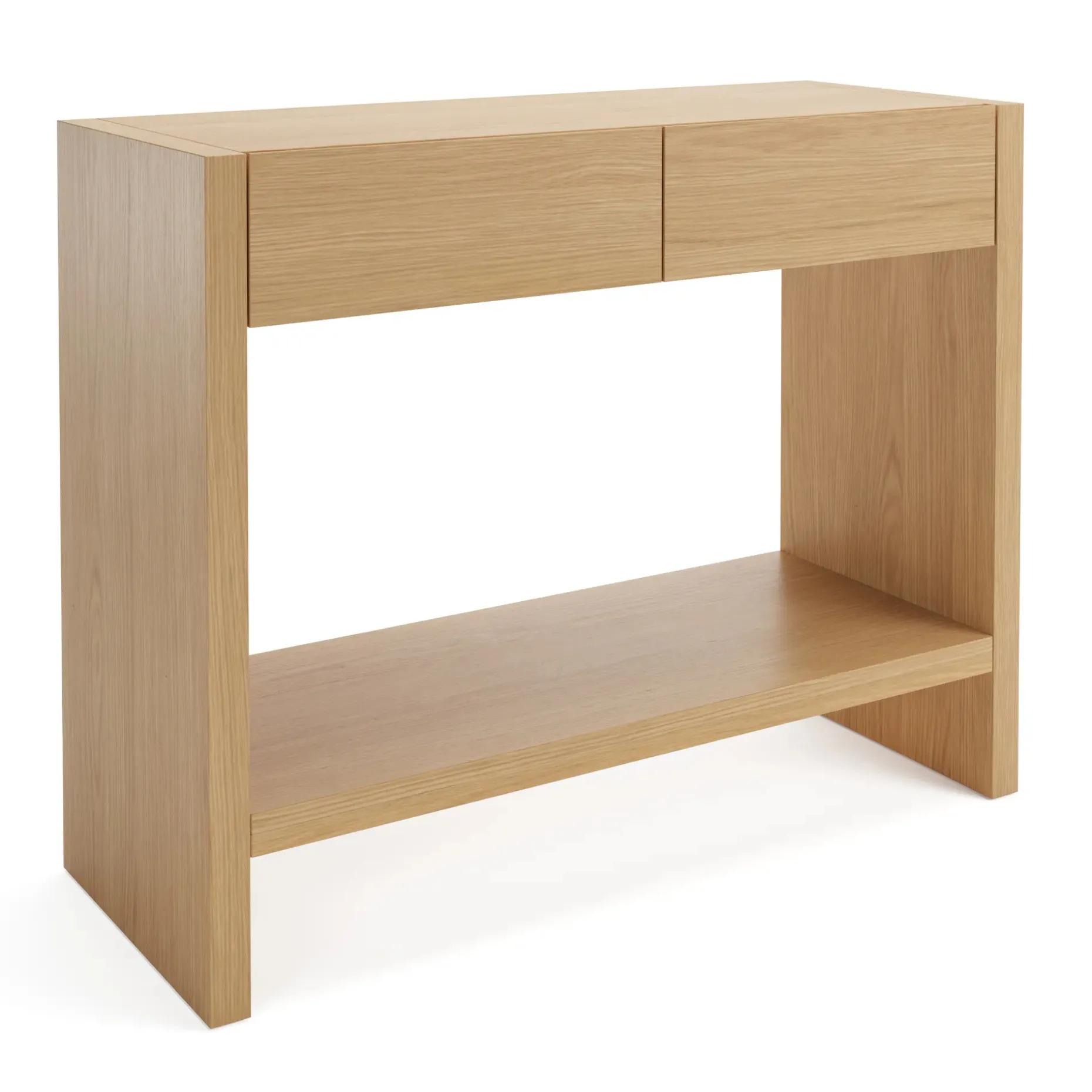 Leif 37" Storage Console - White Oak