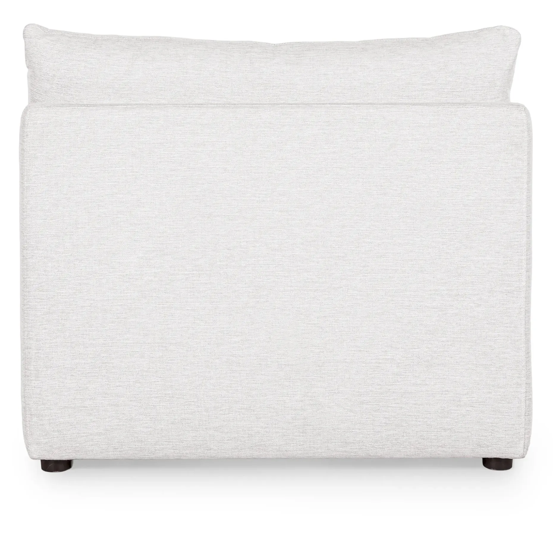 Leigh 39.5" Armless Chair Module - Silver Ivory