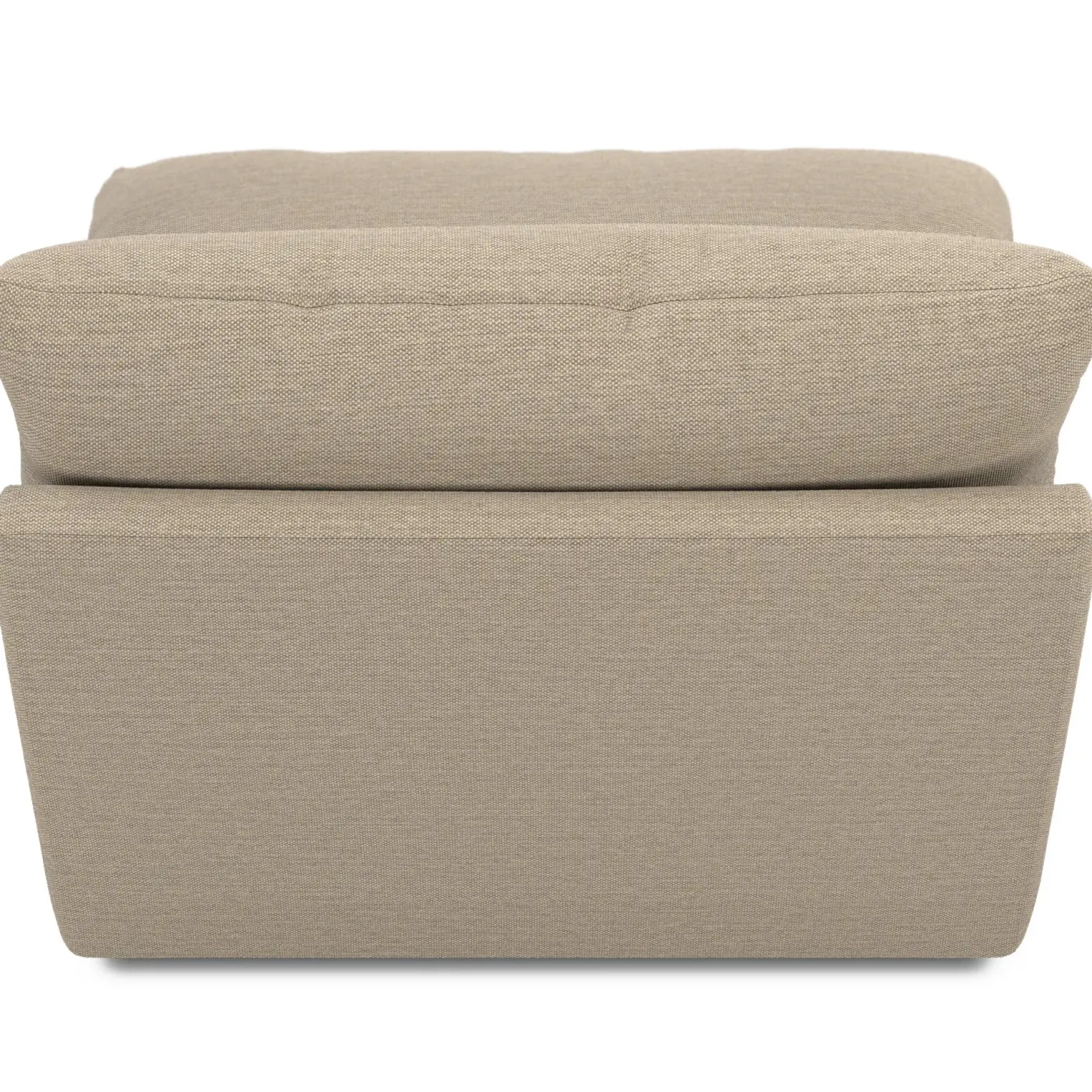 Leigh 39.5" Armless Chair Module - Silver Taupe
