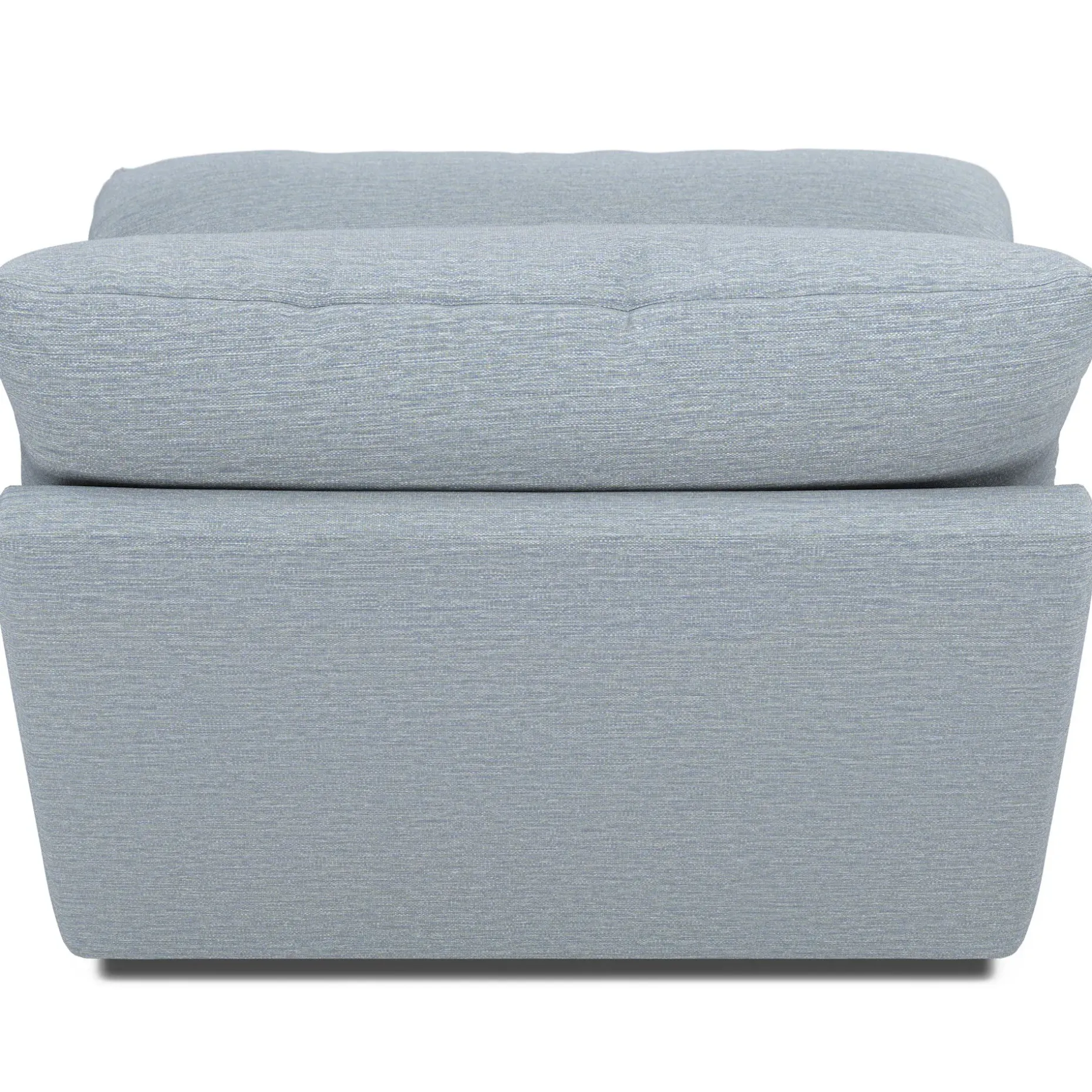 Leigh 39.5" Armless Chair Module - Silver Light Blue