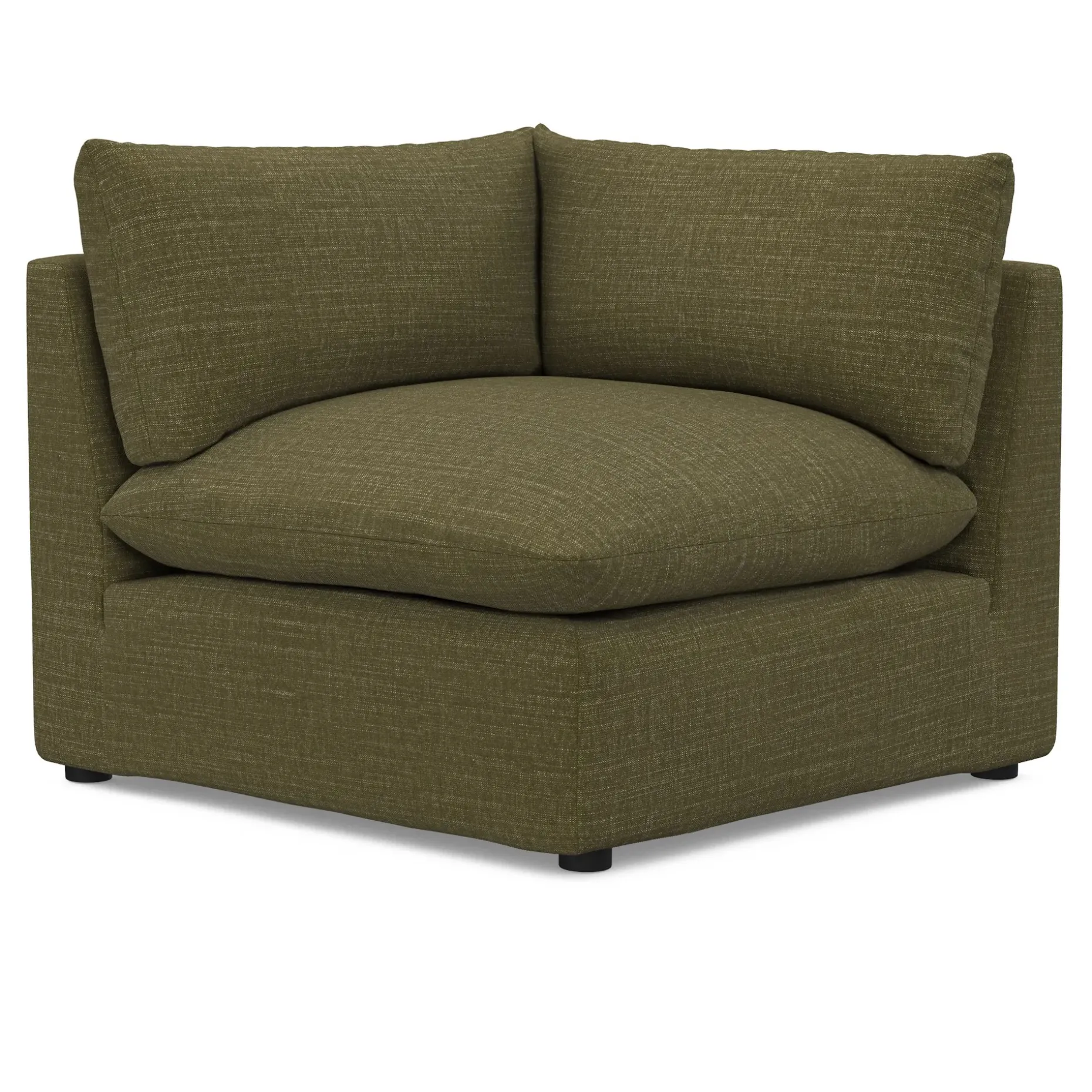 Leigh 41" Corner Chair Module - Napa Moss