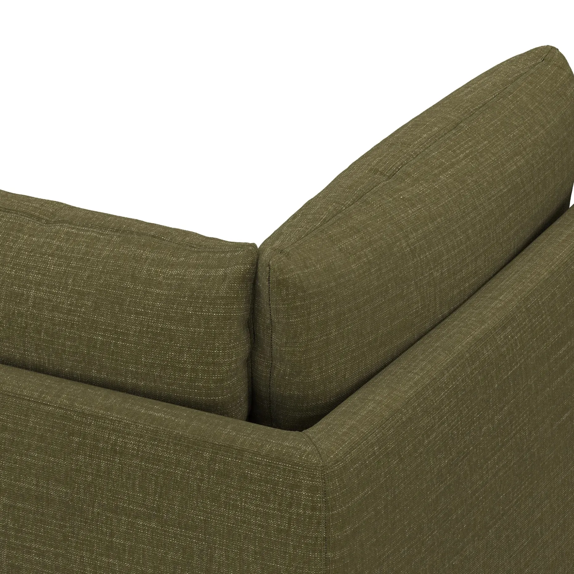 Leigh 41" Corner Chair Module - Napa Moss