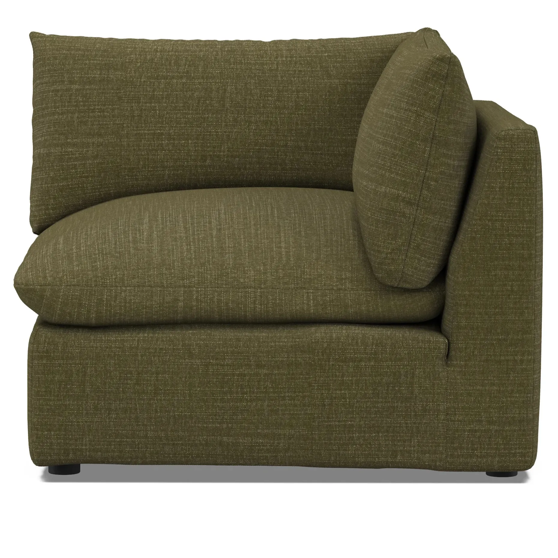 Leigh 41" Corner Chair Module - Napa Moss