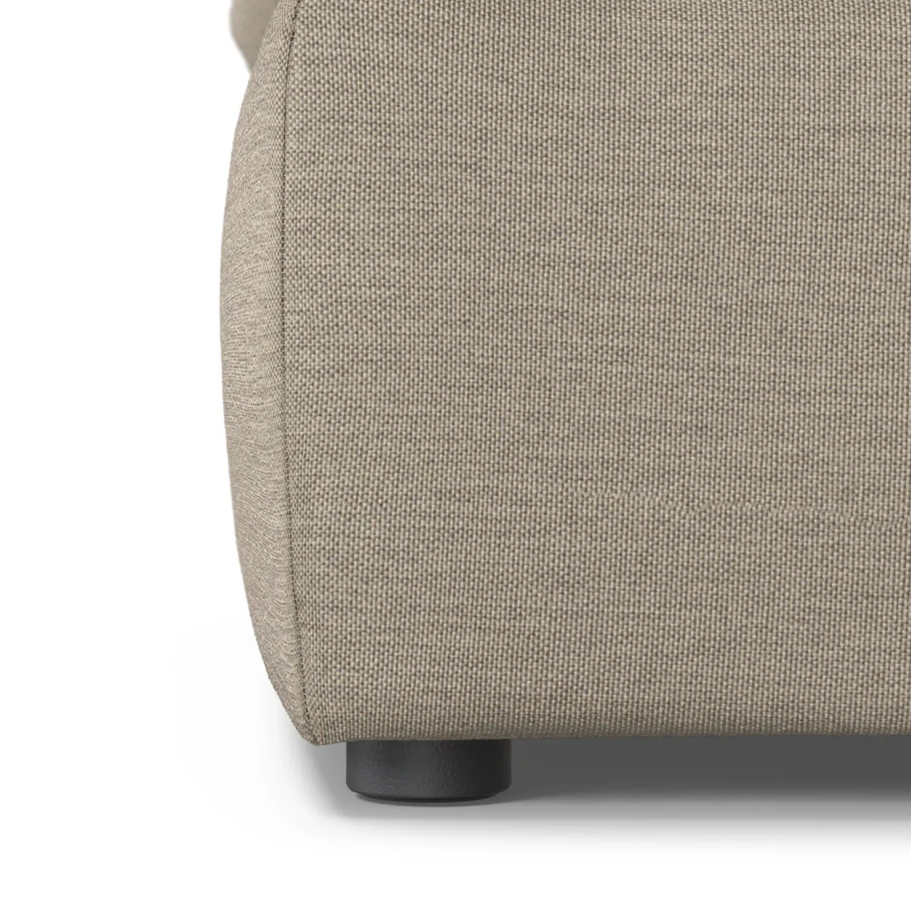 Leigh 41" Corner Chair Module - Silver Taupe