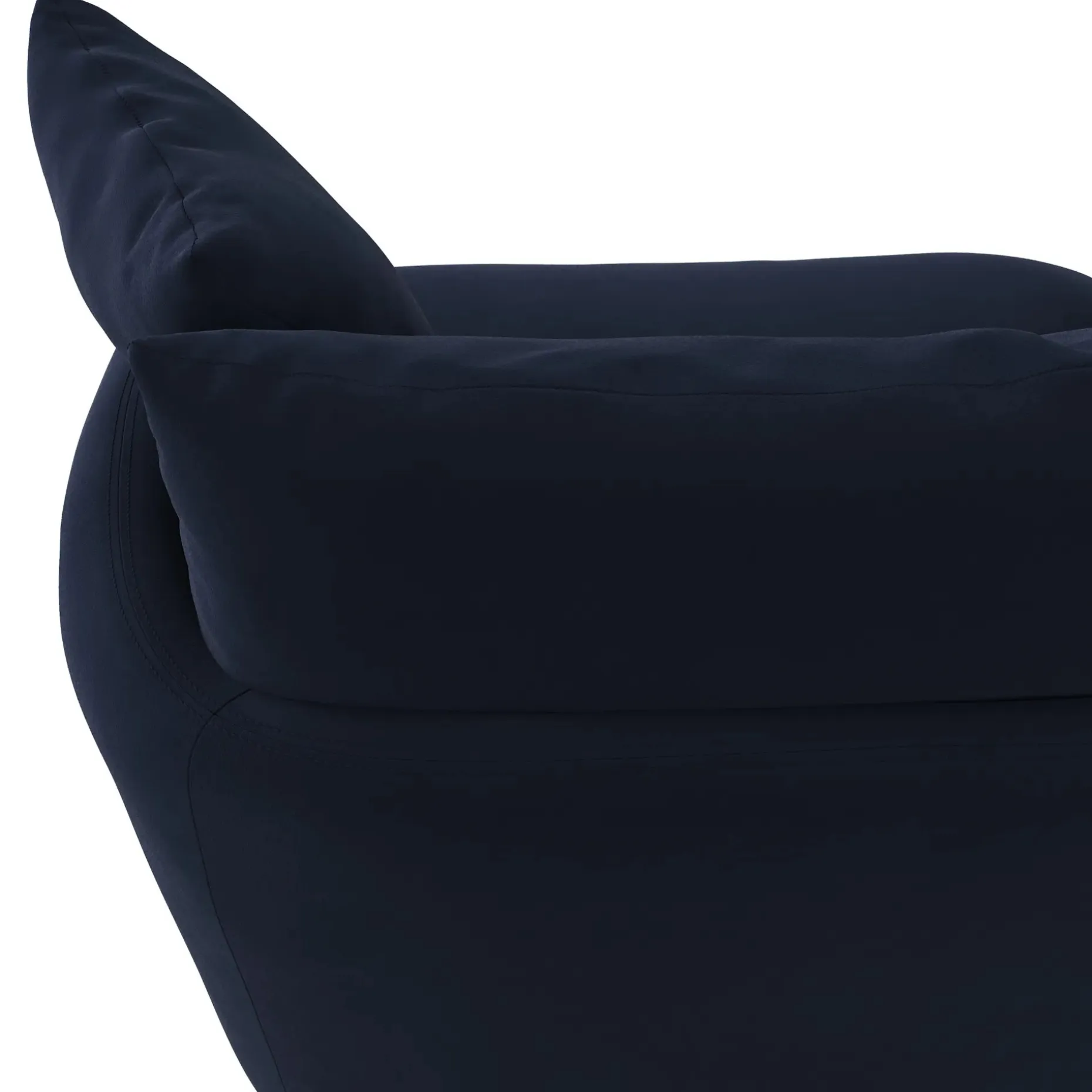Leigh 47" Grand Velvet Swivel Lounge Chair - Hale Ink