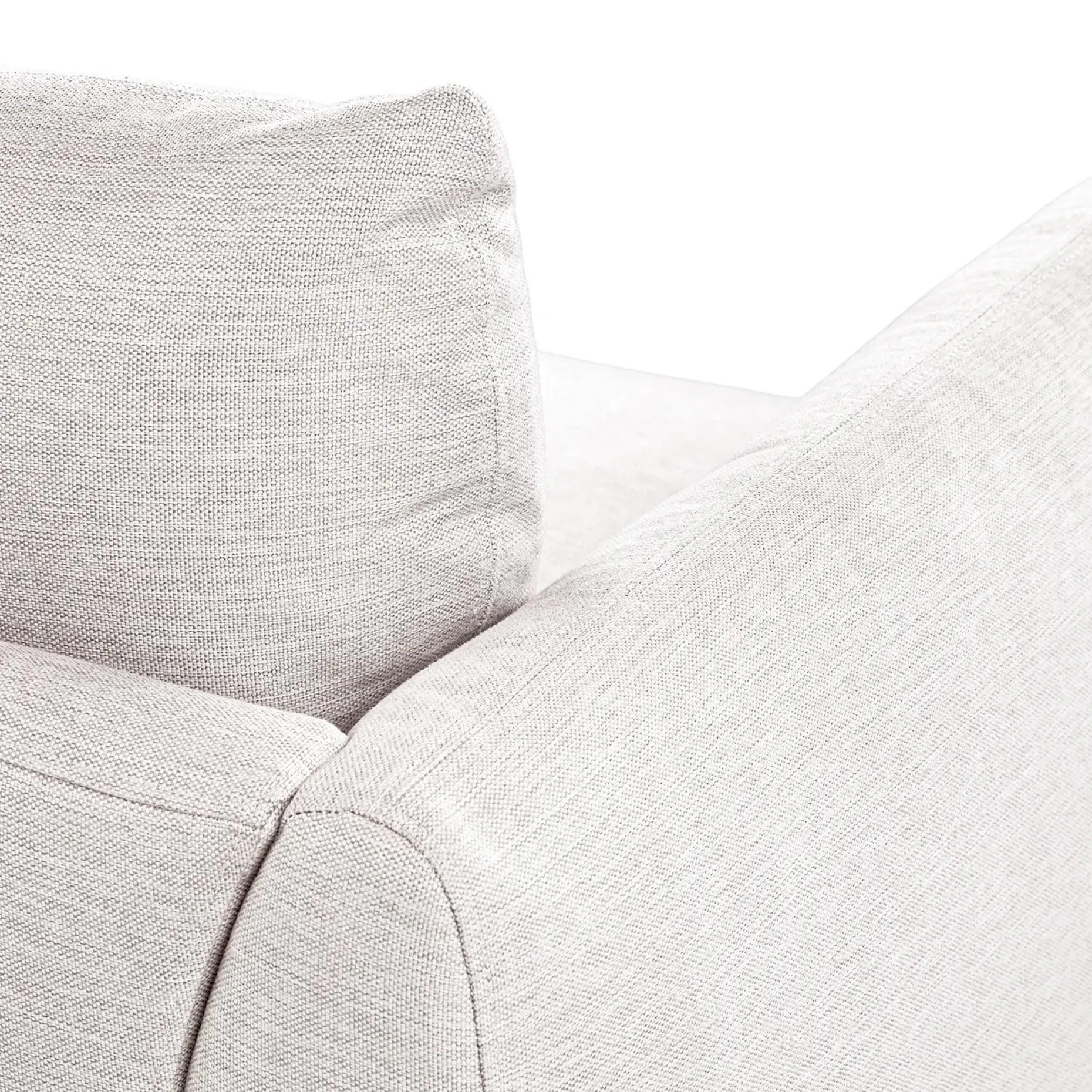 Leigh 46" Left Arm Module - Silver Ivory