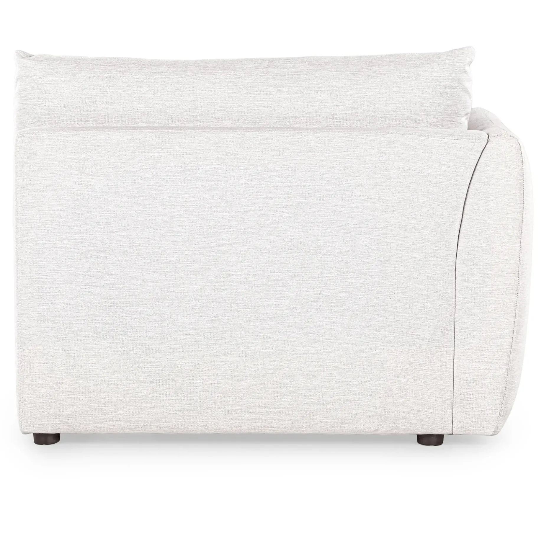 Leigh 46" Left Arm Module - Silver Ivory