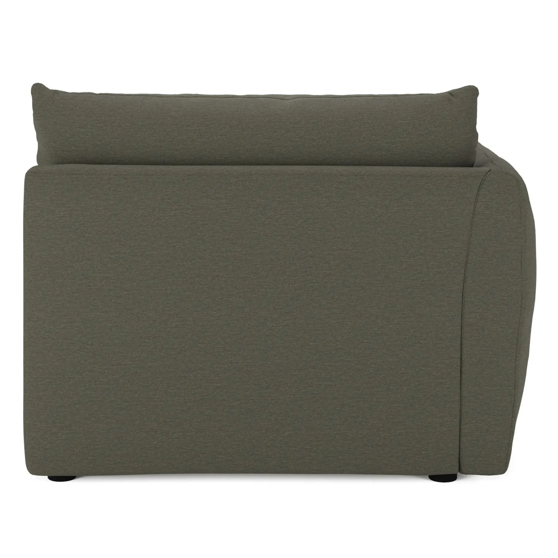 Leigh 46" Left Arm Module - Silver Moss