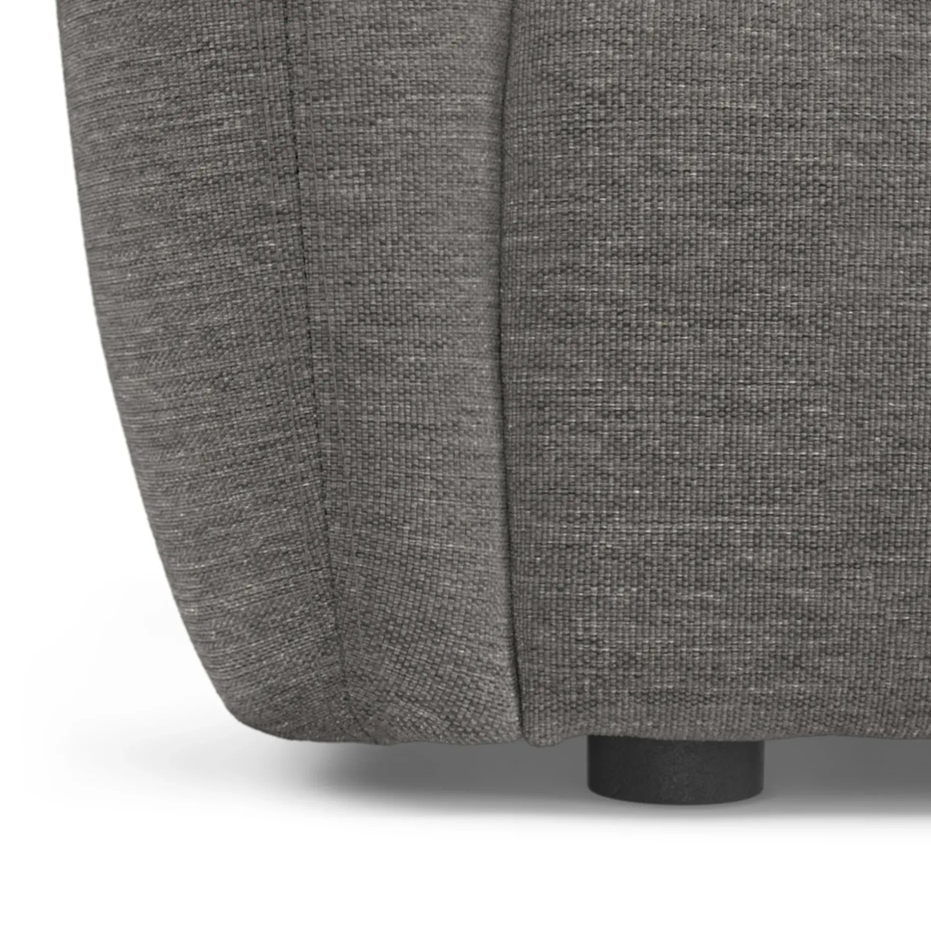 Leigh 87" Modular Corner Sectional - Silver Gray