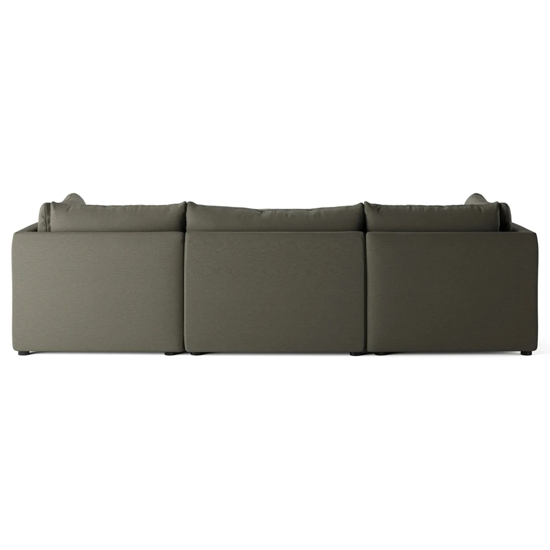 Leigh 121.5" Modular 3-Seater U-Shaped Sectional - Silver Moss