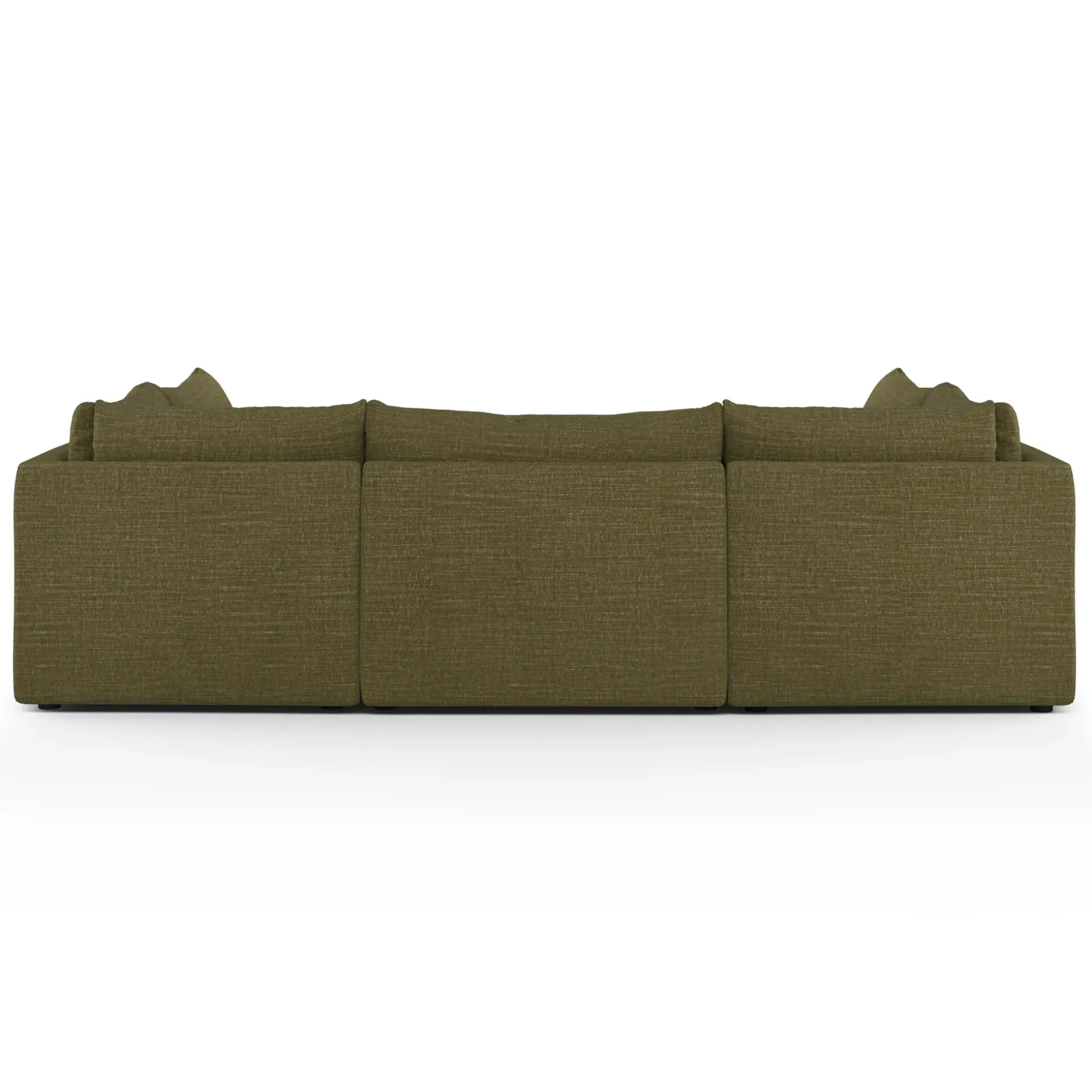 Leigh 121.5" Modular 5-Seater U-Shaped Sectional - Napa Moss