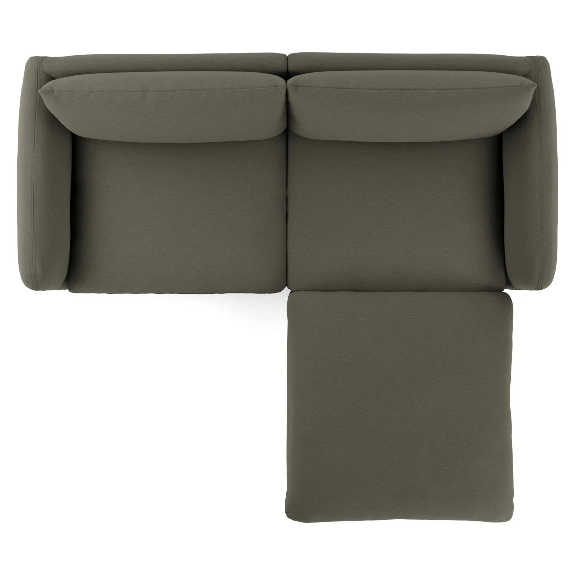 Leigh 92" Modular Sectional - Silver Moss