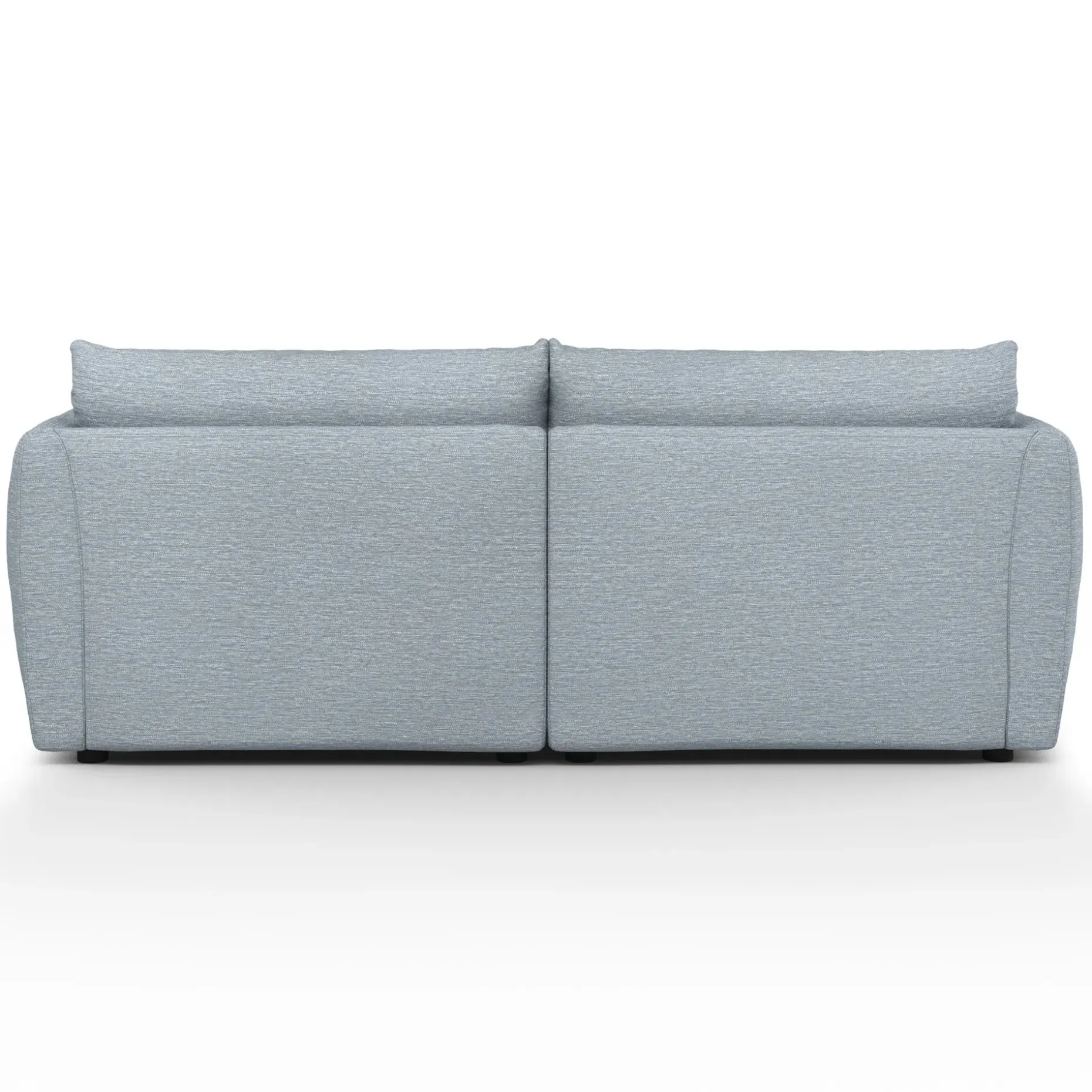 Leigh 92" Modular Sectional - Silver Light Blue