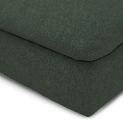 Leigh 46" Right Arm Module - Green Wool Bouclé