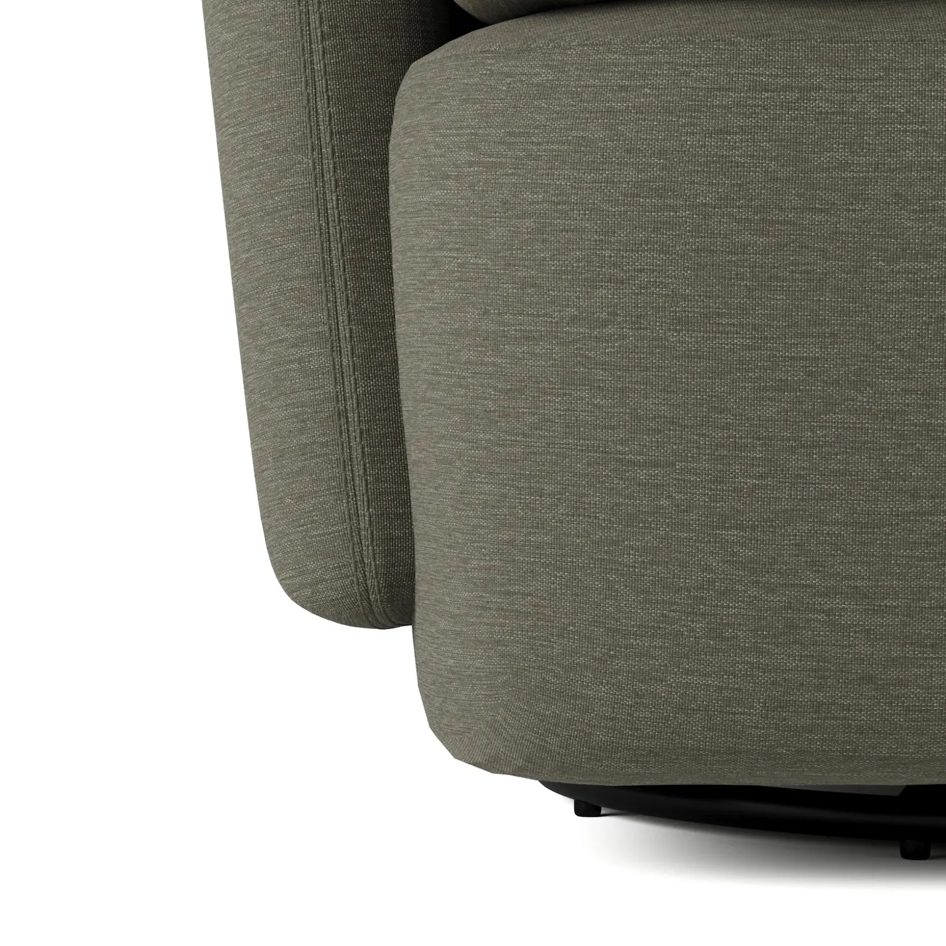 Leigh 33" Swivel Lounge Chair - Silver Moss
