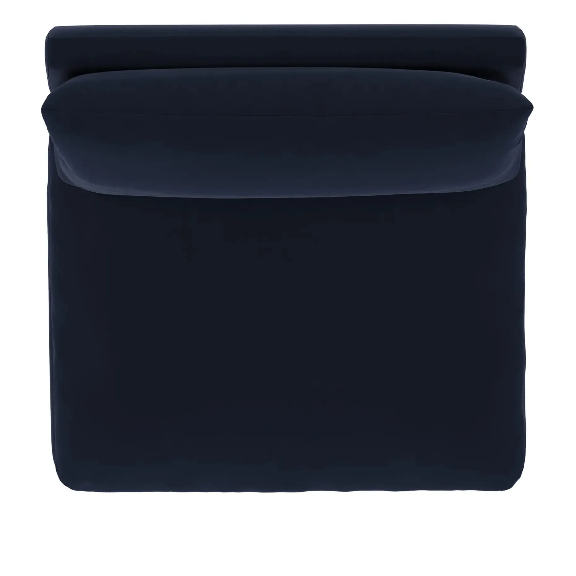 Leigh 39.5" Velvet Armless Chair Module - Hale Ink