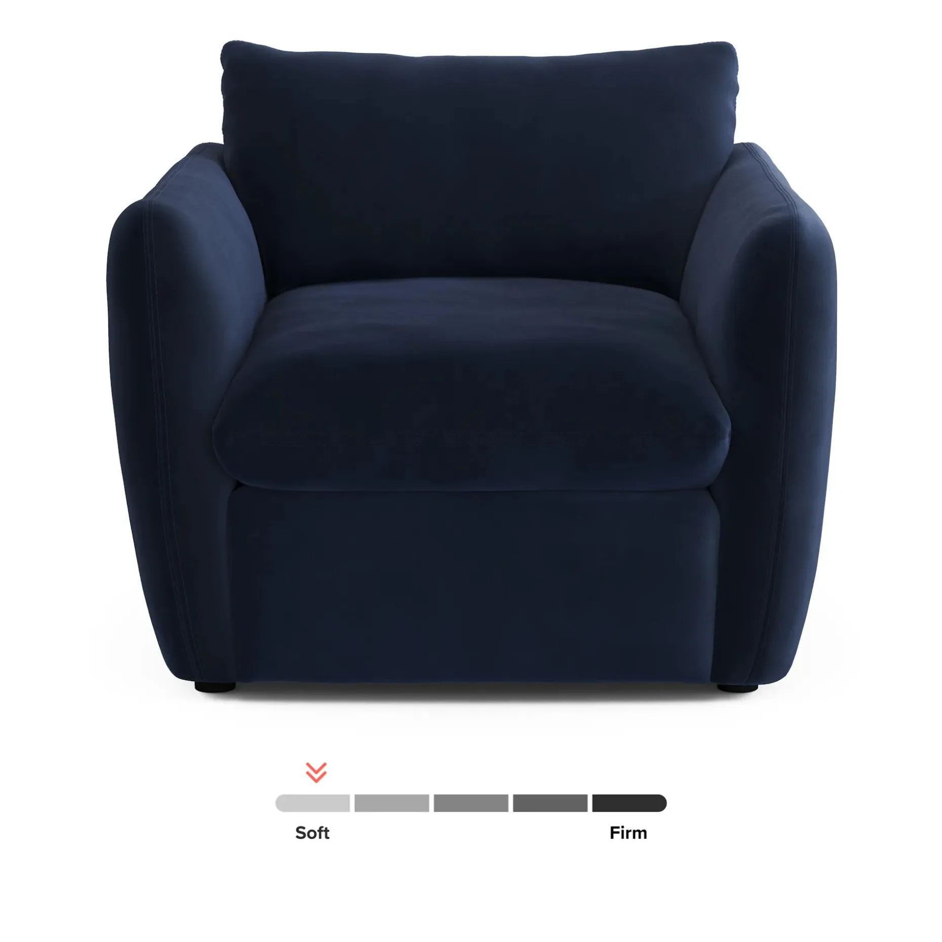 Leigh 42" Velvet Lounge Chair - Hale Ink