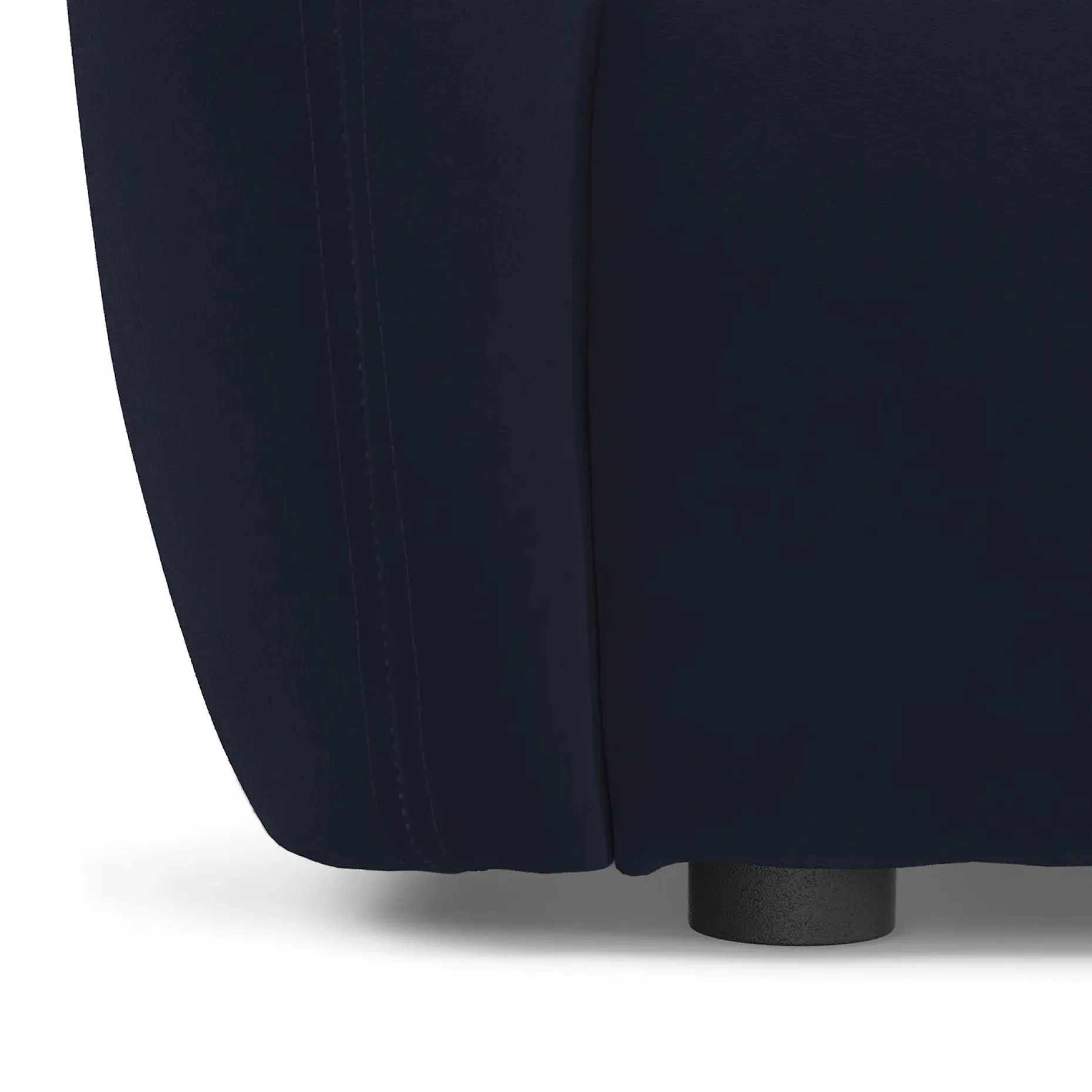 Leigh 121.5" Velvet Modular 3-Seater U-Shaped Sectional - Hale Ink