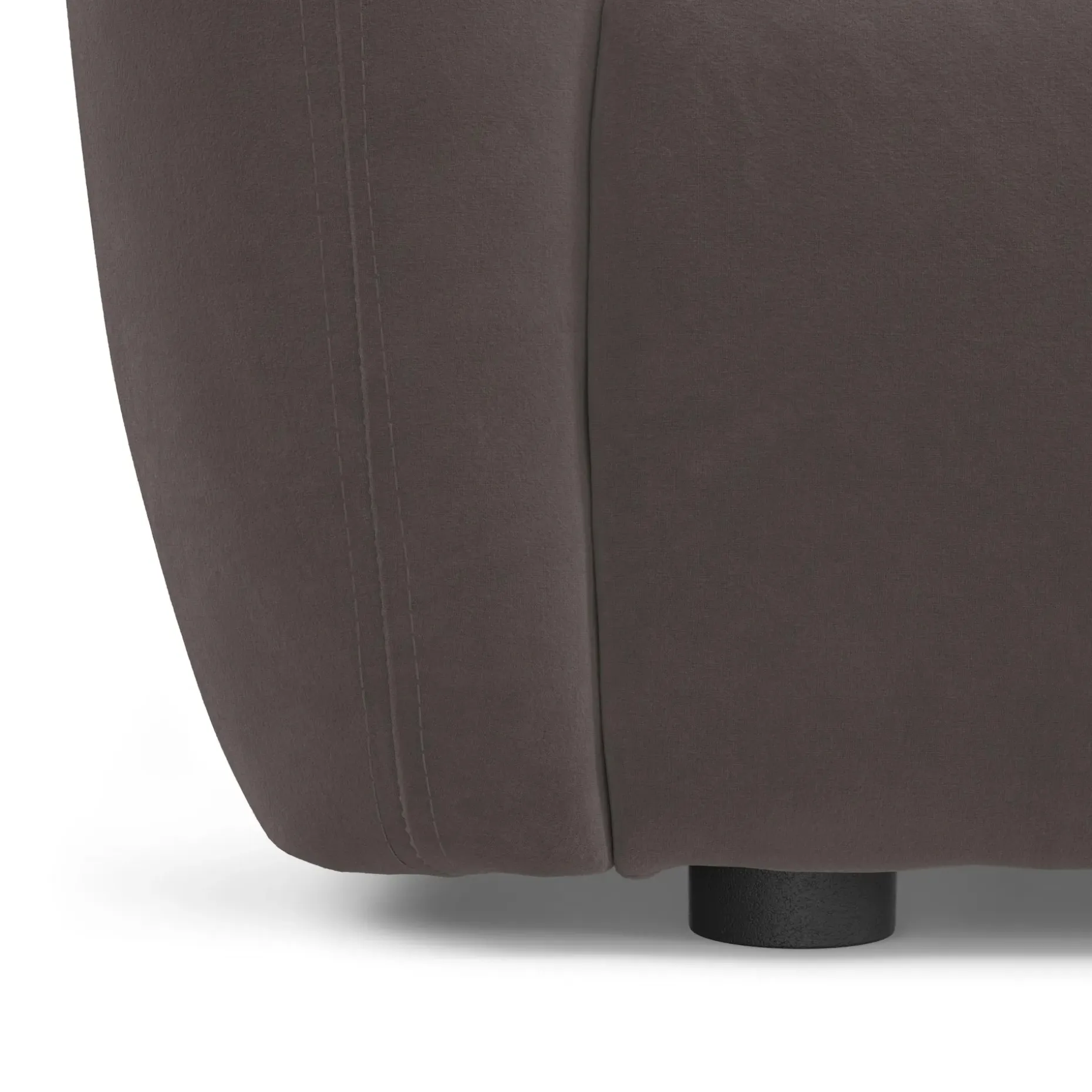 Leigh 92" Velvet Modular Sectional - Hale Warm Gray