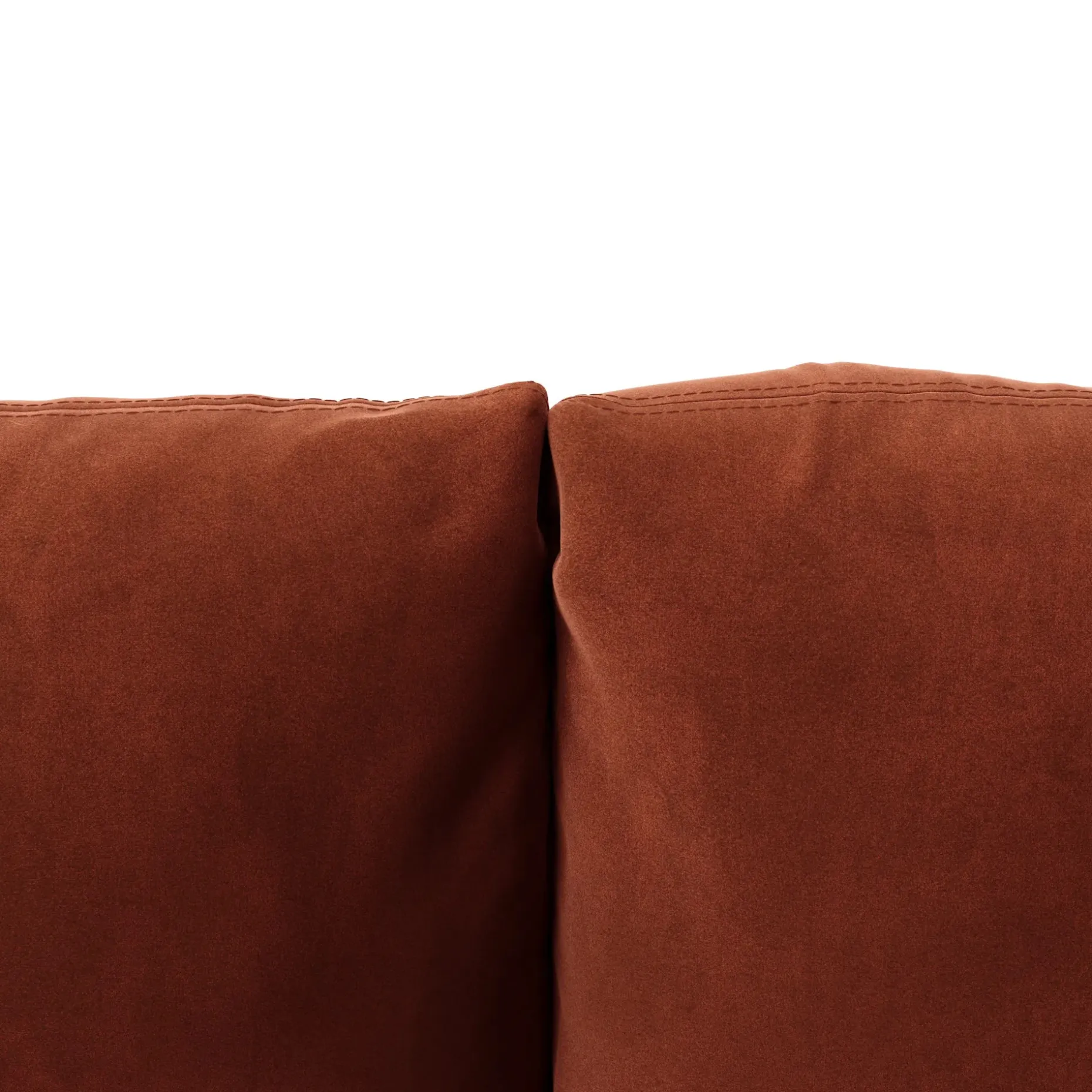 Leigh 86" Velvet Reversible Storage Sleeper Sectional - Hale Rust