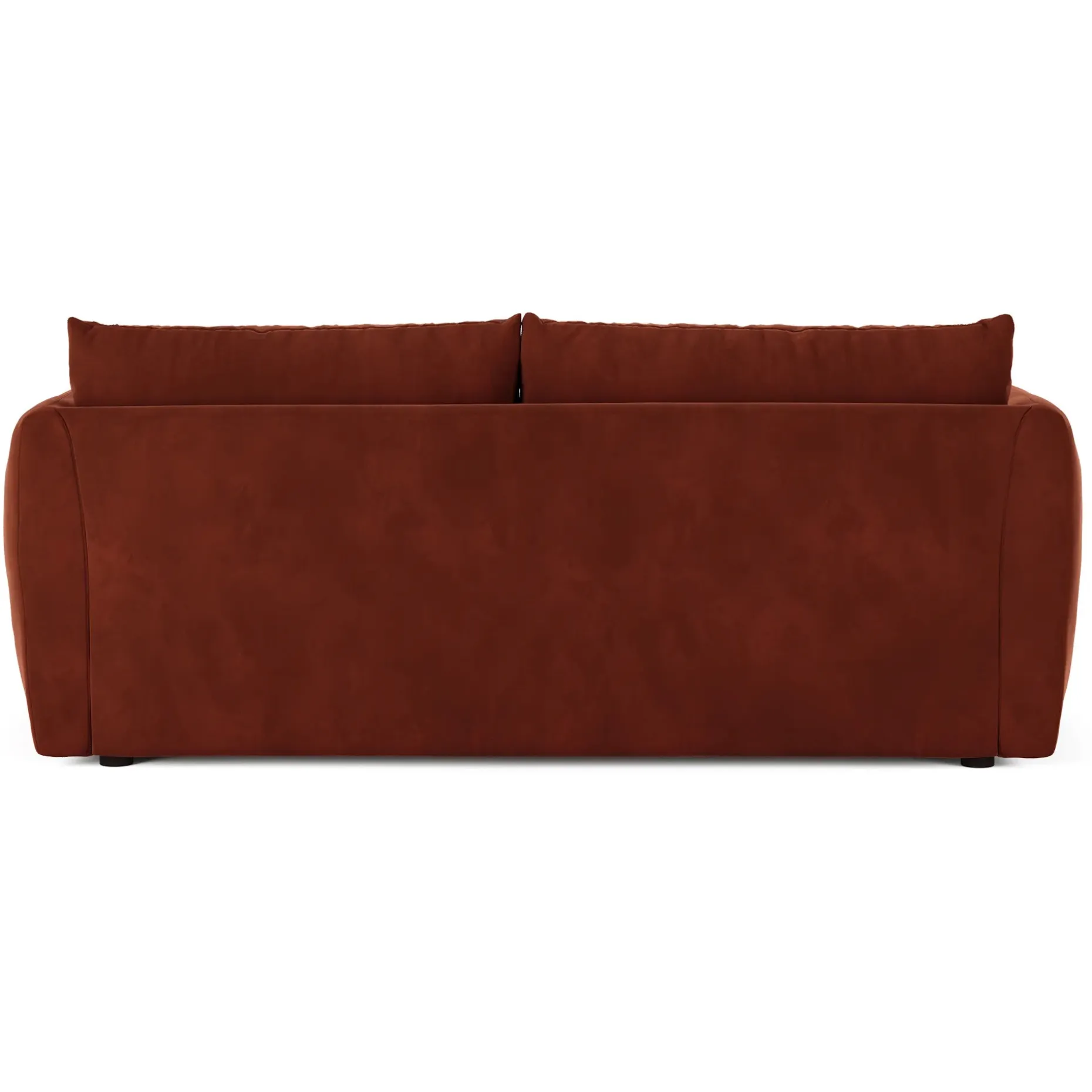 Leigh 86" Velvet Sofa Bed - Hale Rust