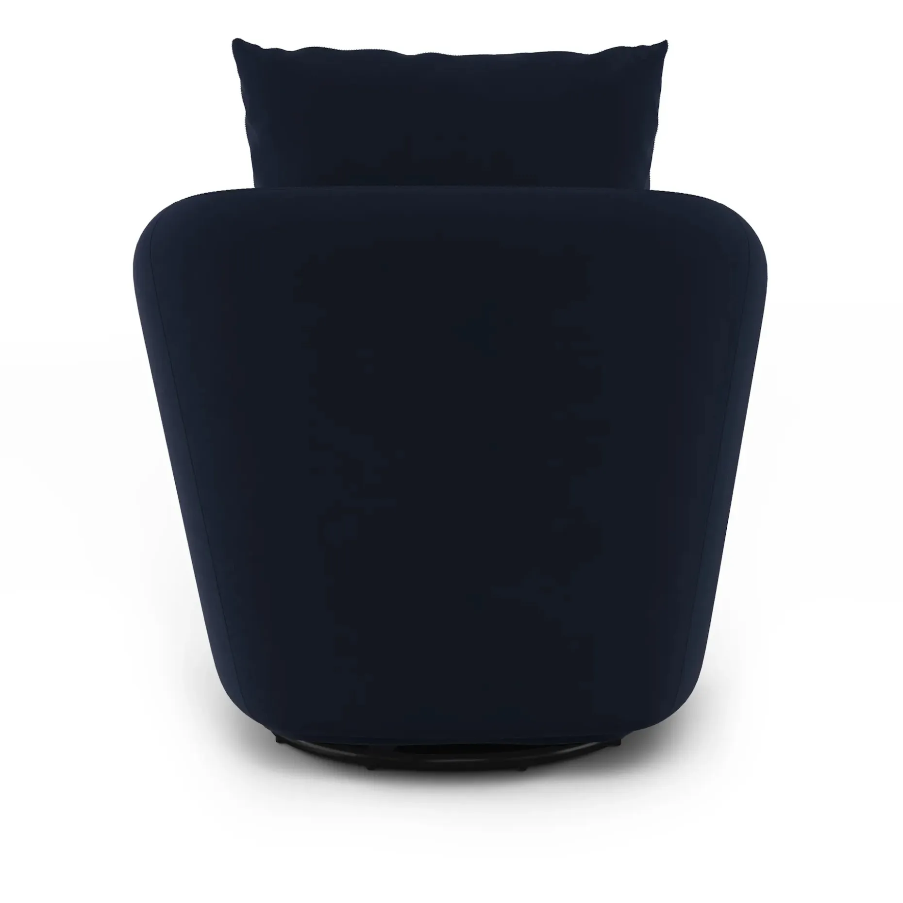 Leigh 33" Velvet Swivel Lounge Chair - Hale Ink