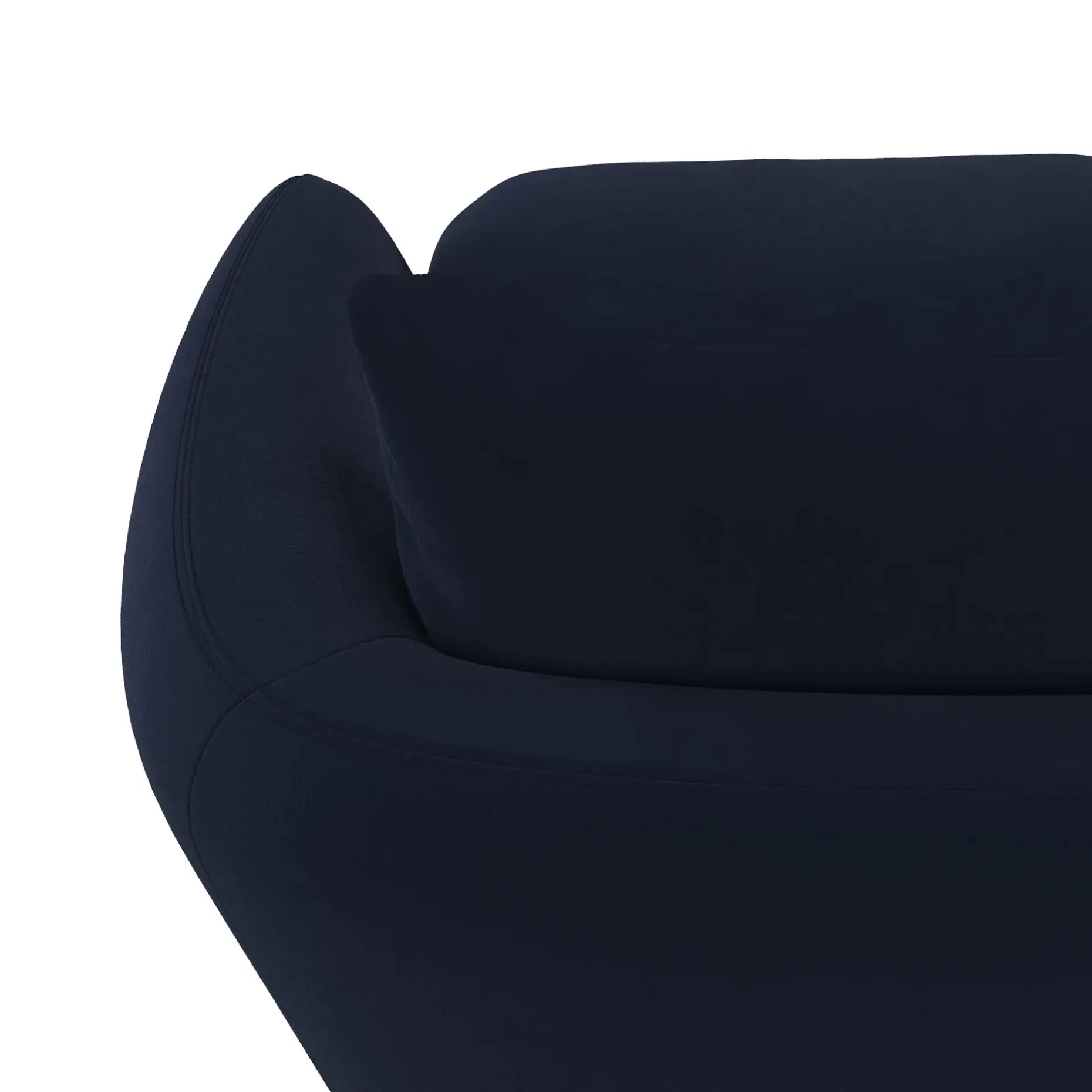 Leigh 33" Velvet Swivel Lounge Chair - Hale Ink