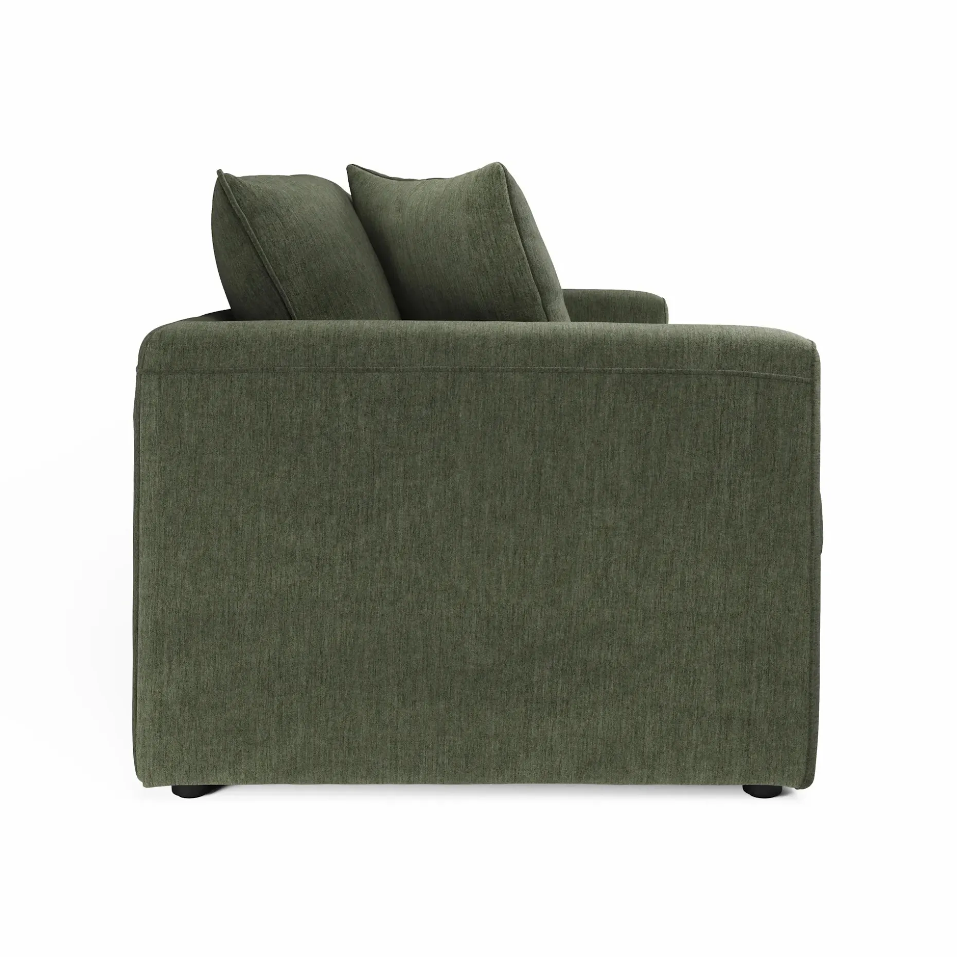 Lenae 72" Modular Loveseat - Eleos Green