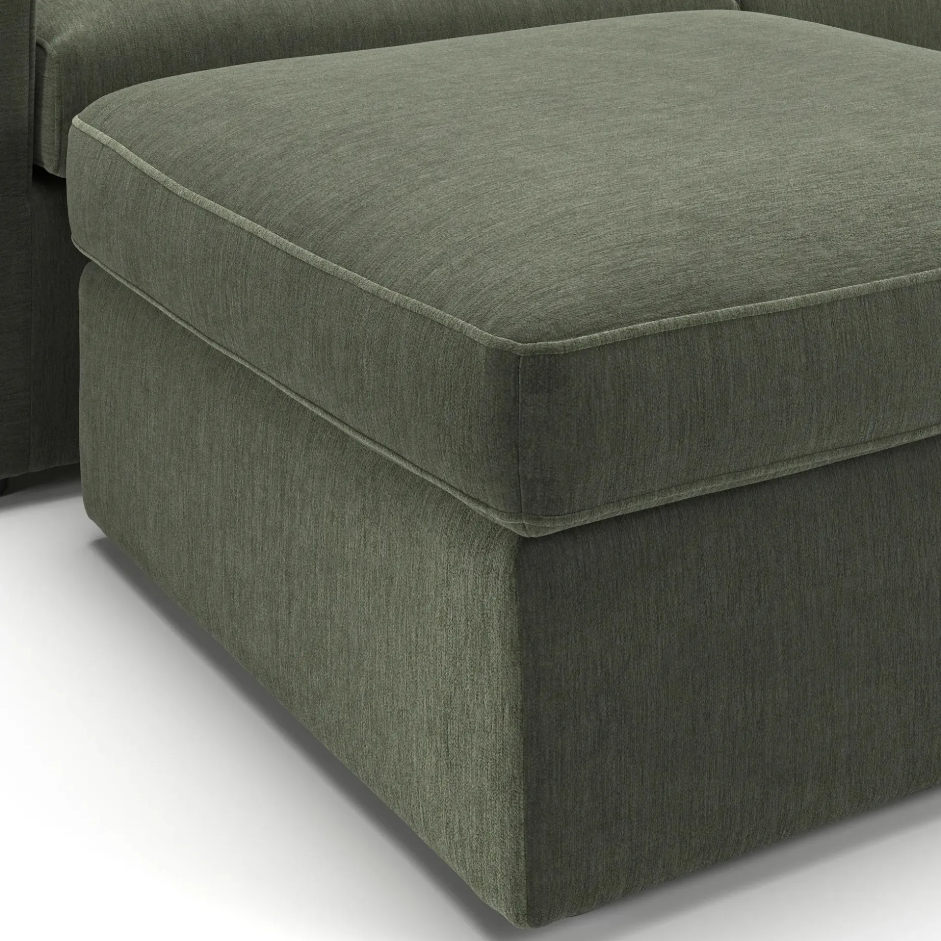 Lenae 72" Modular Sectional - Eleos Green