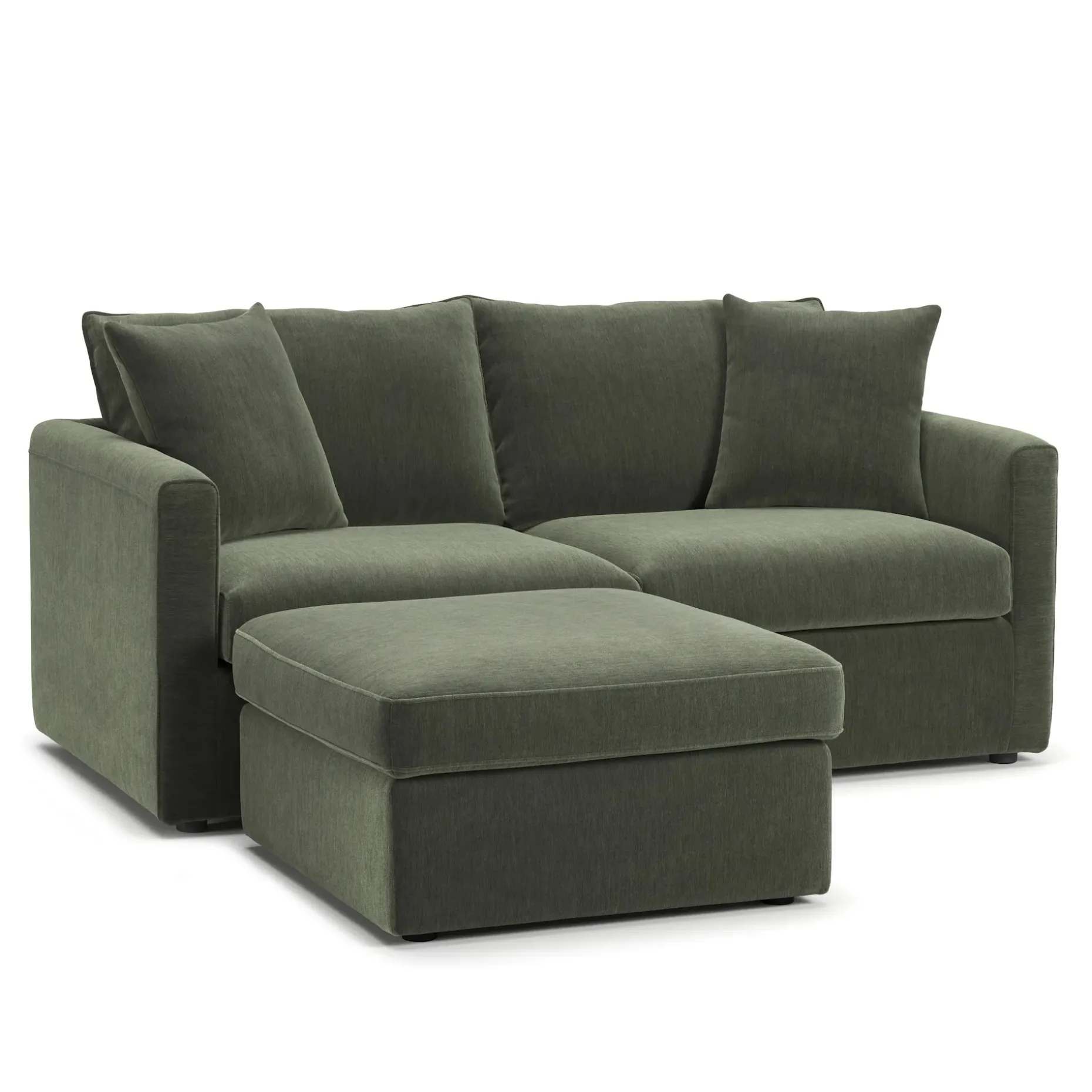 Lenae 72" Modular Sectional - Eleos Green