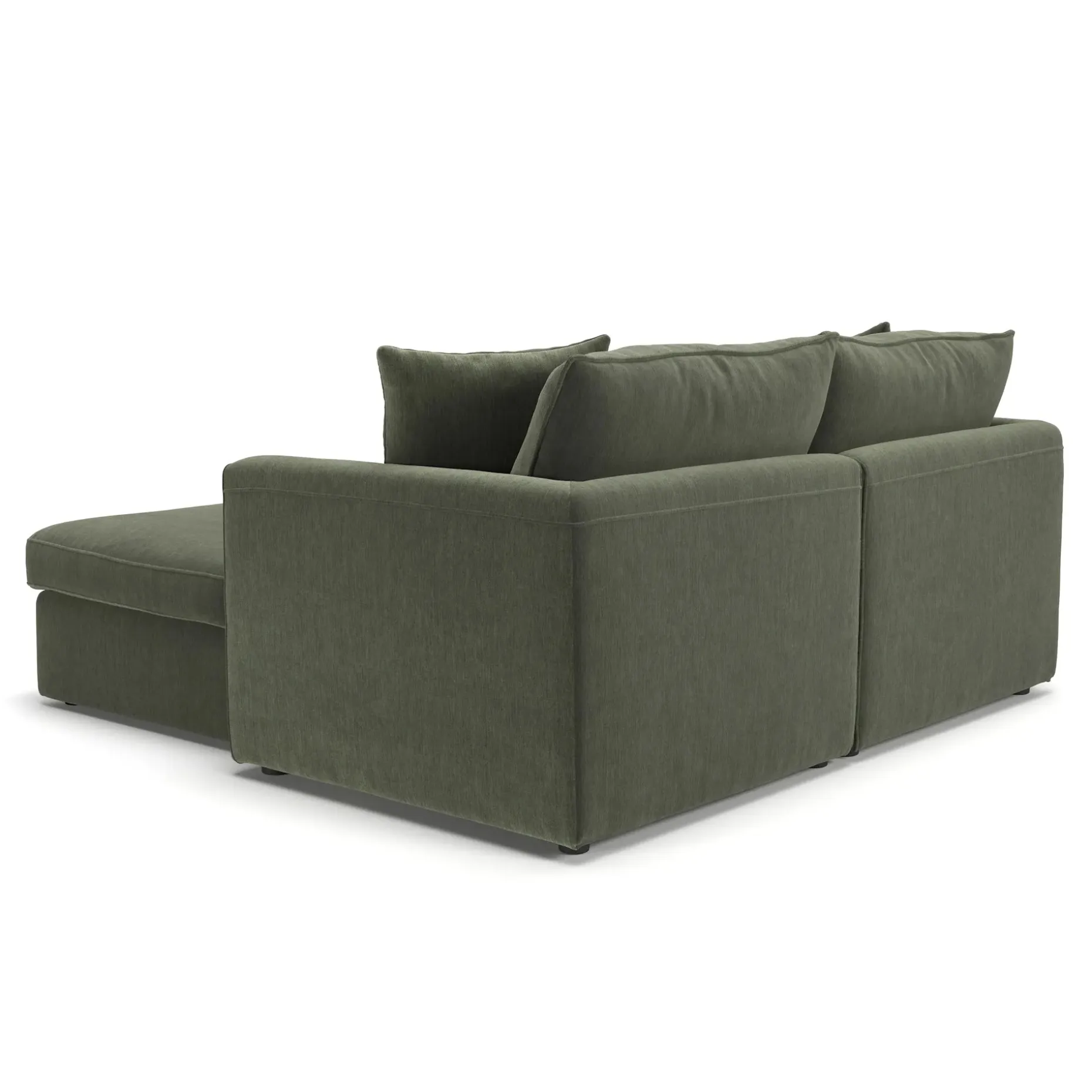 Lenae 72" Modular Sectional - Eleos Green
