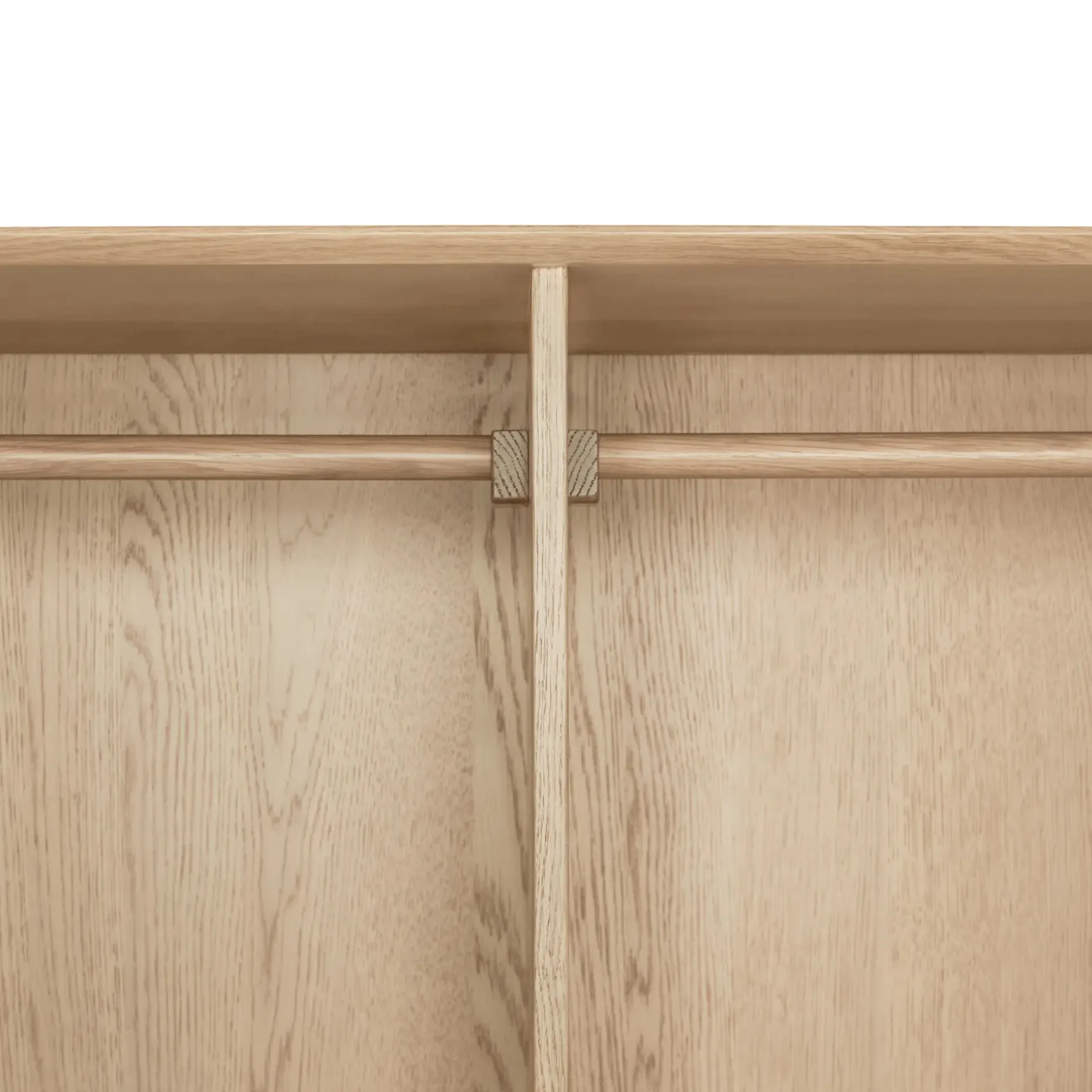 Lenia Armoire - White Oak