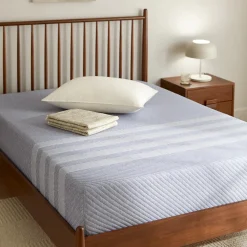 Lenia Full Bed - Walnut