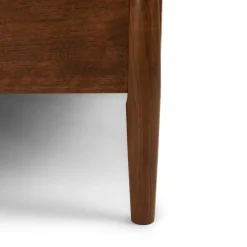 Lenia Full Bed - Walnut