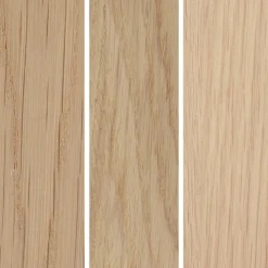 Lenia Full Panel Bed - White Oak