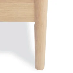 Lenia Queen Panel Bed - White Oak