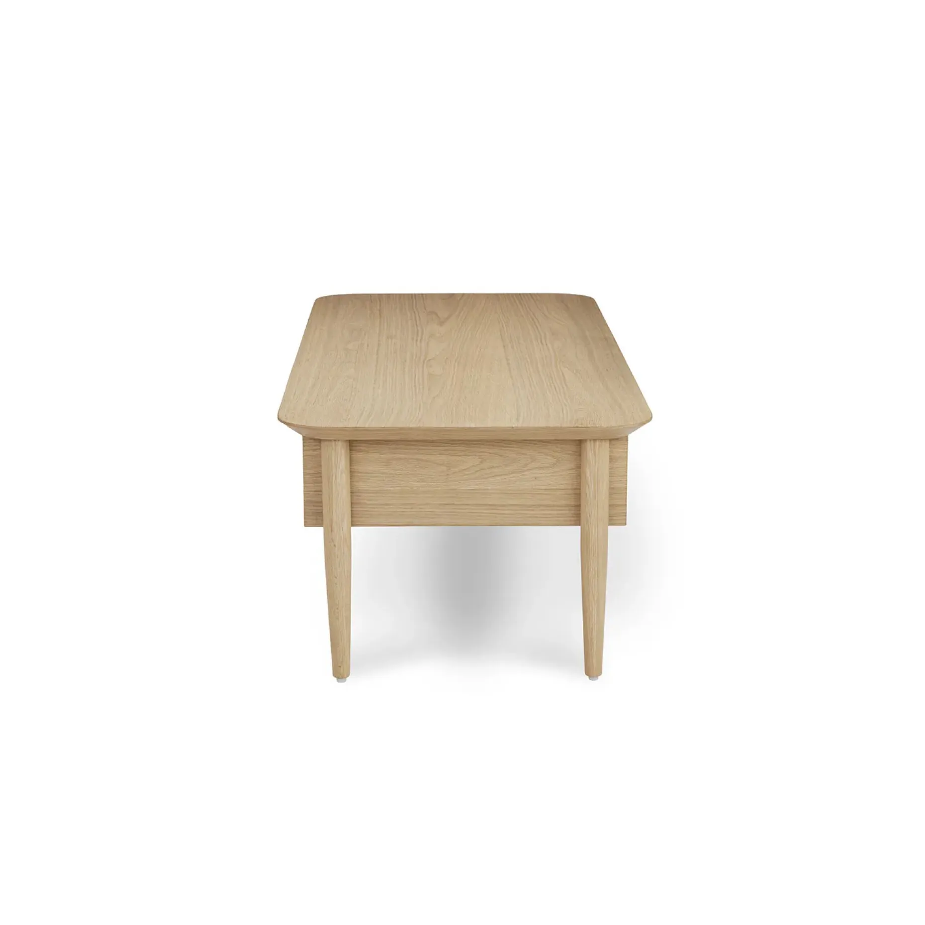 Lenia 46" Storage Coffee Table - White Oak