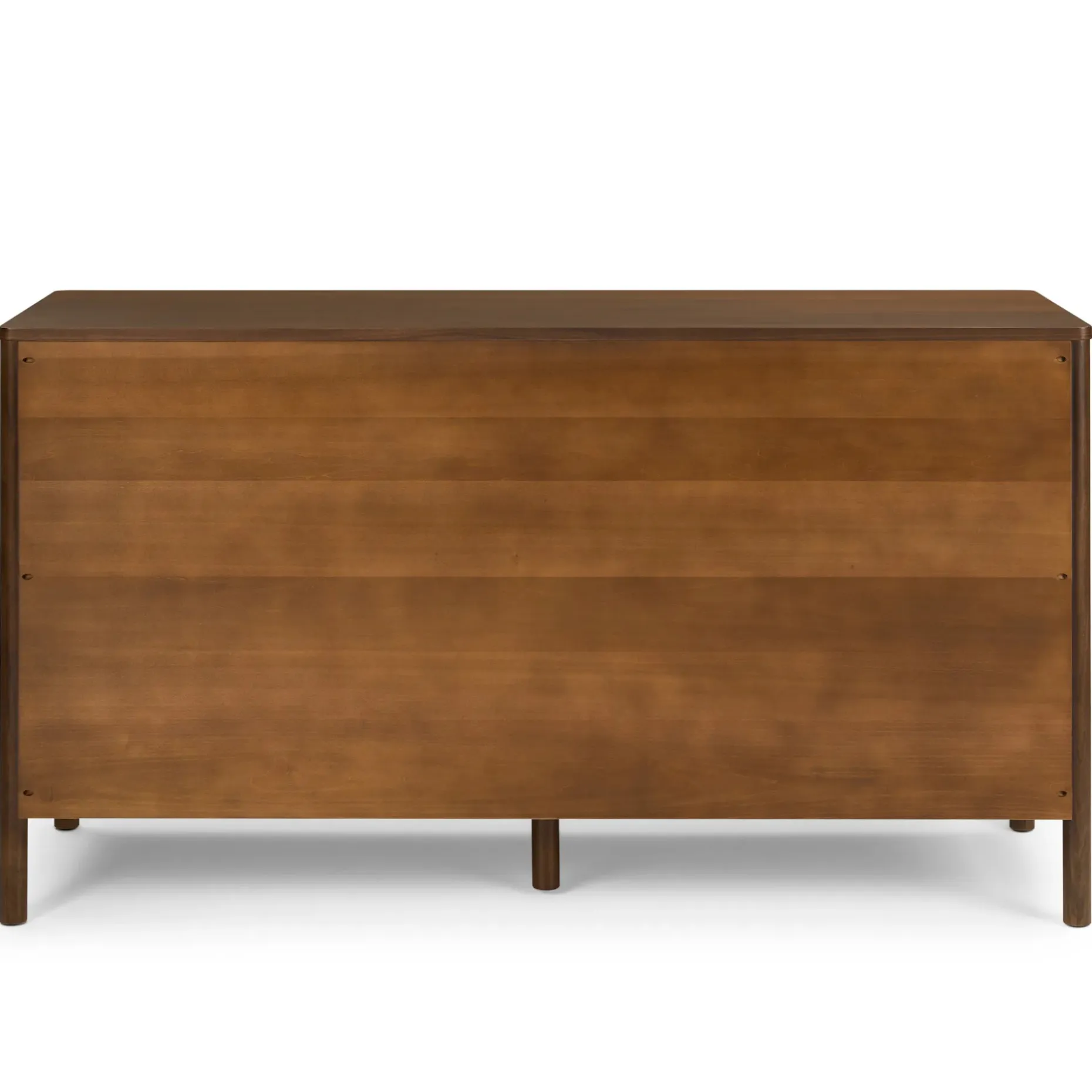 Liv 6-Drawer Double Dresser - Walnut