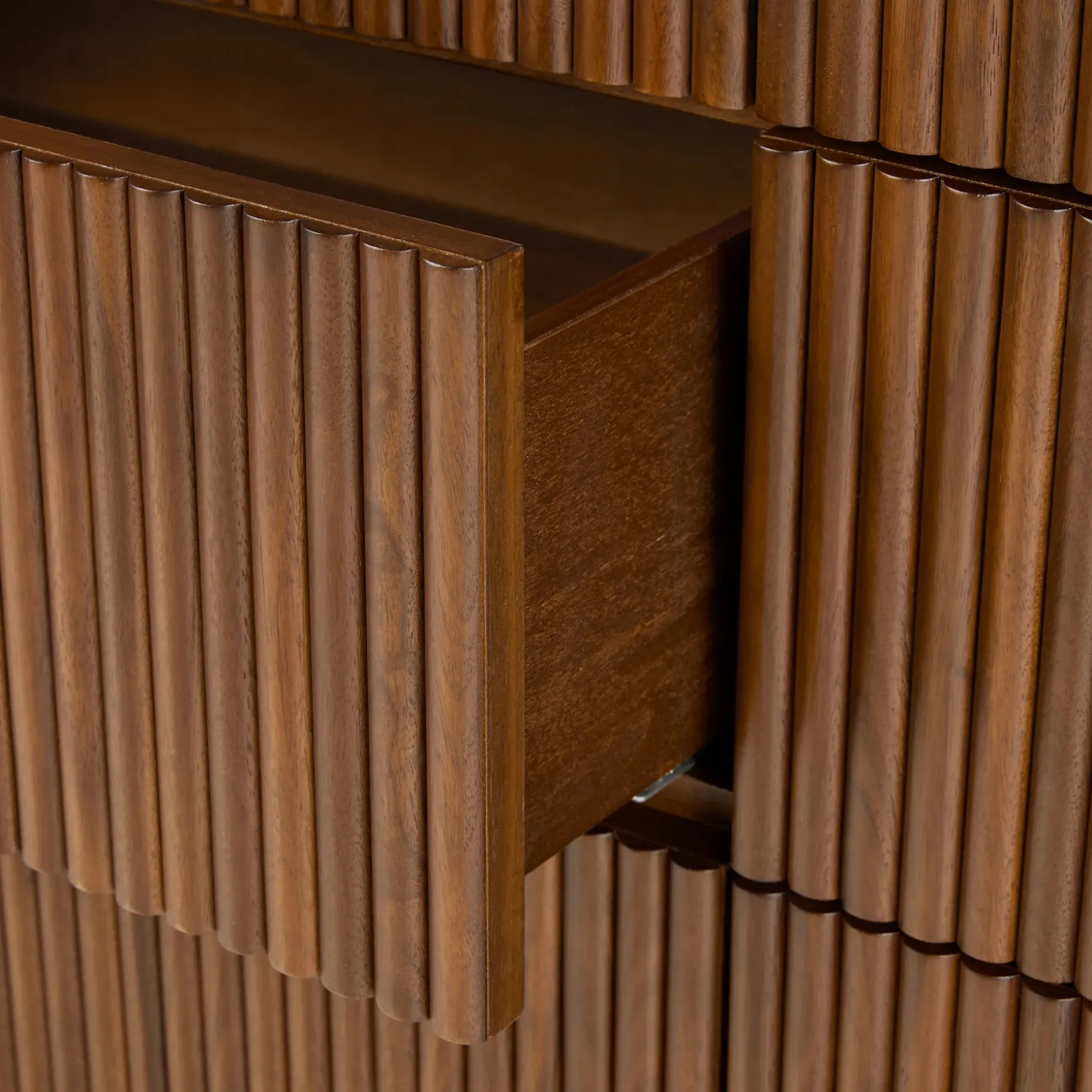 Liv 6-Drawer Double Dresser - Walnut