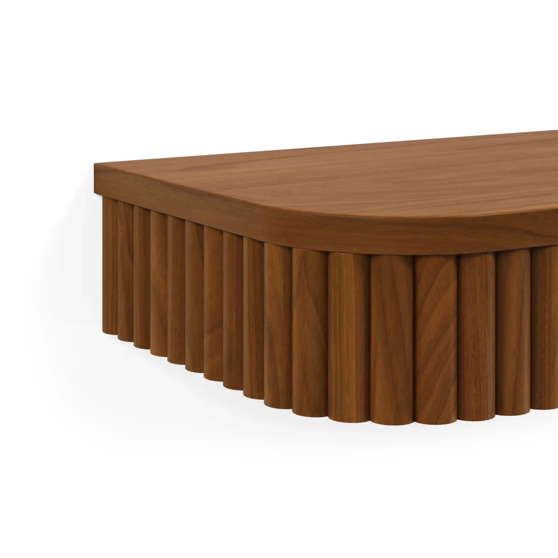 Liv 41.5" Floating Shelf - Walnut