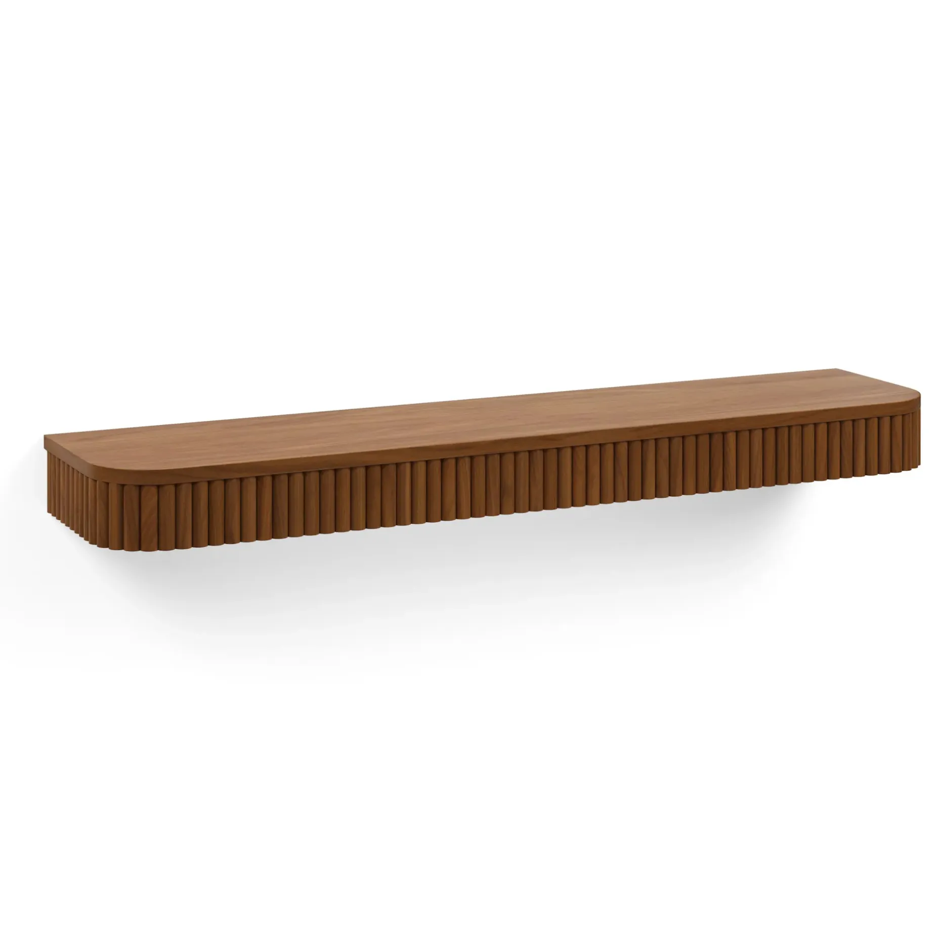 Liv 41.5" Floating Shelf - Walnut