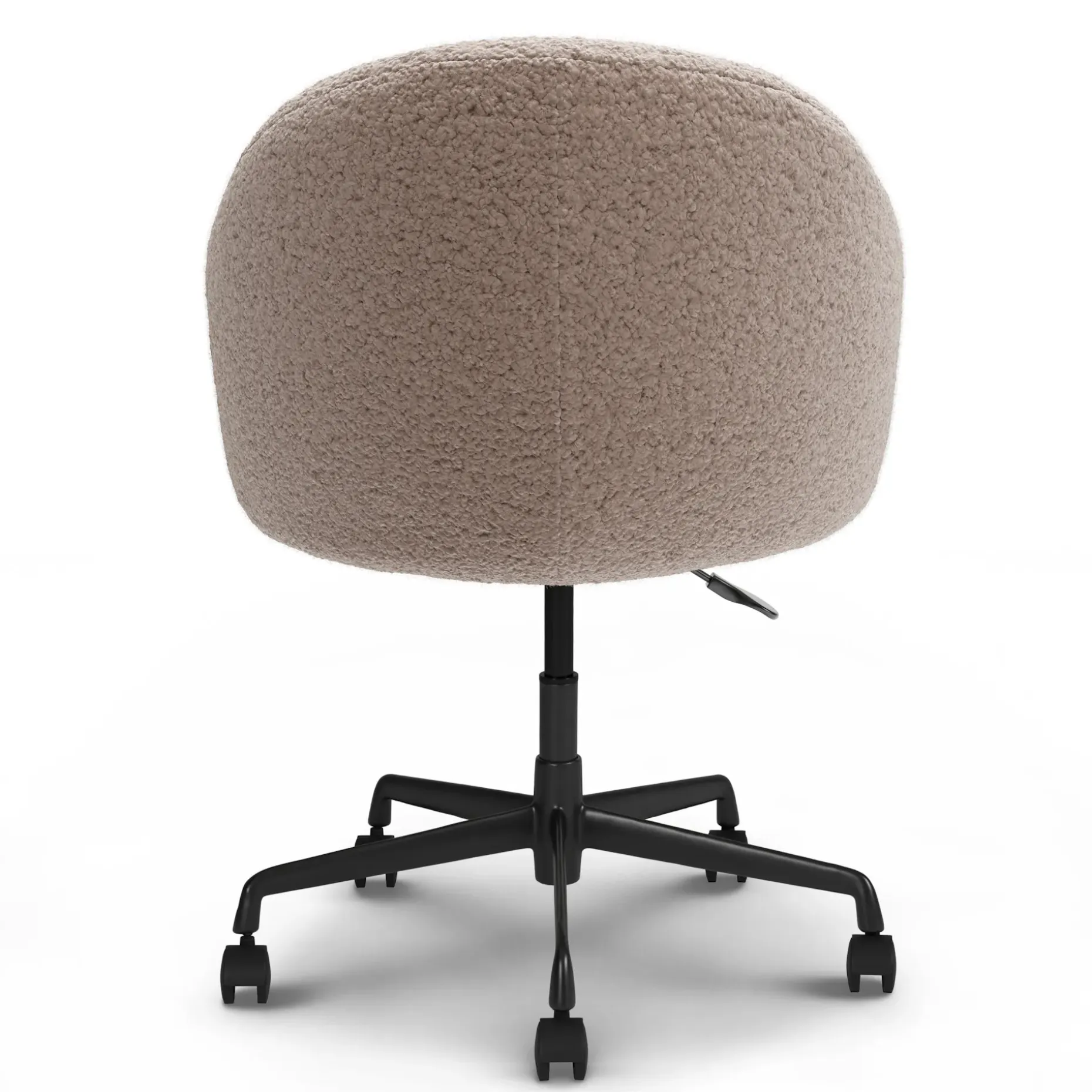 Loa Office Chair - Short Shearling Taupe