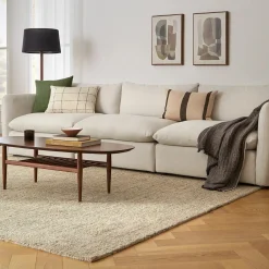 Loopi 8 x 10 Wool Rug - Pebble Sand