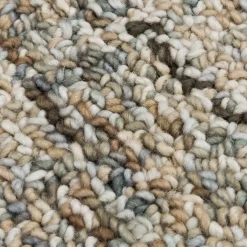 Loopi 9 x 12 Wool Rug - Pebble Sand