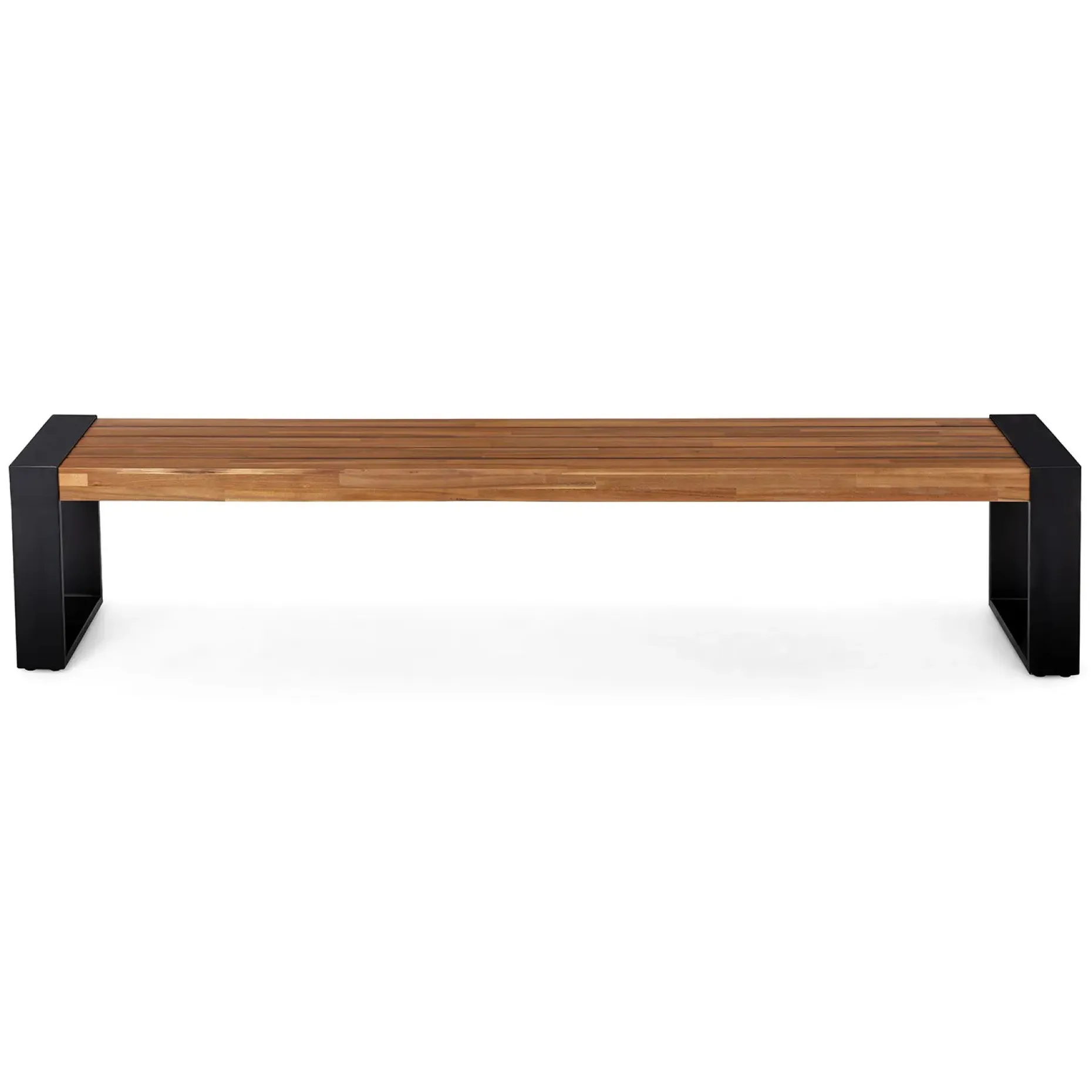 Lubek 84.5" Outdoor Bench - Tuscan Brown