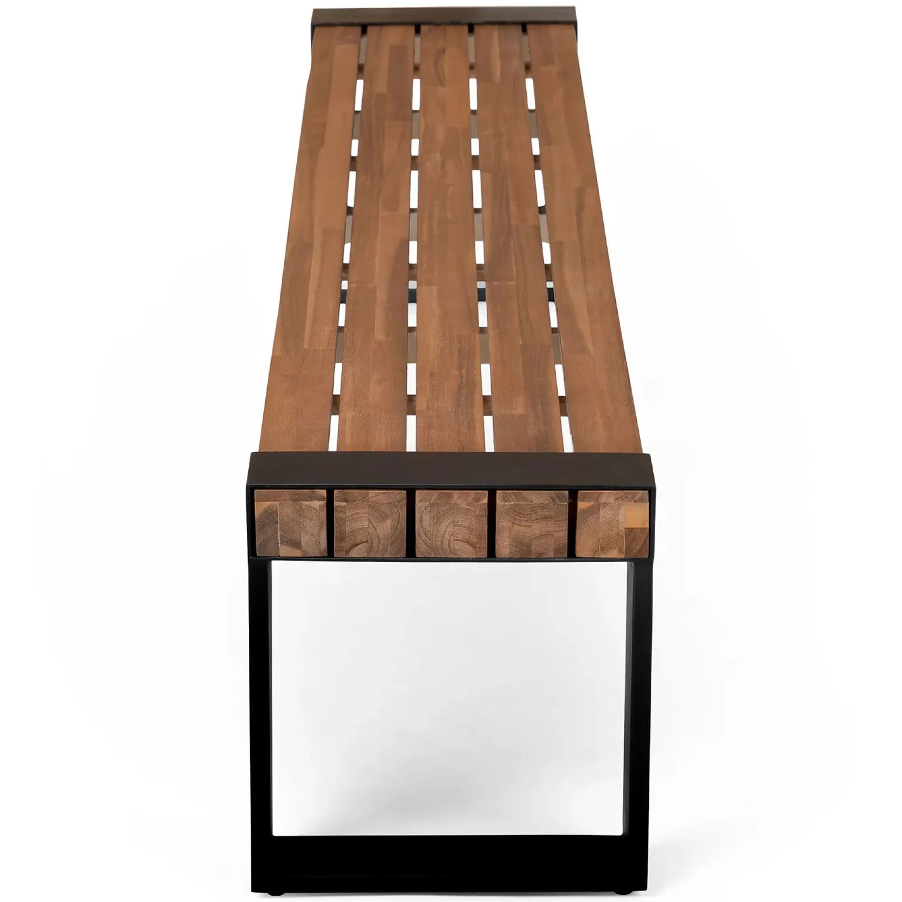 Lubek 84.5" Outdoor Bench - Tuscan Brown